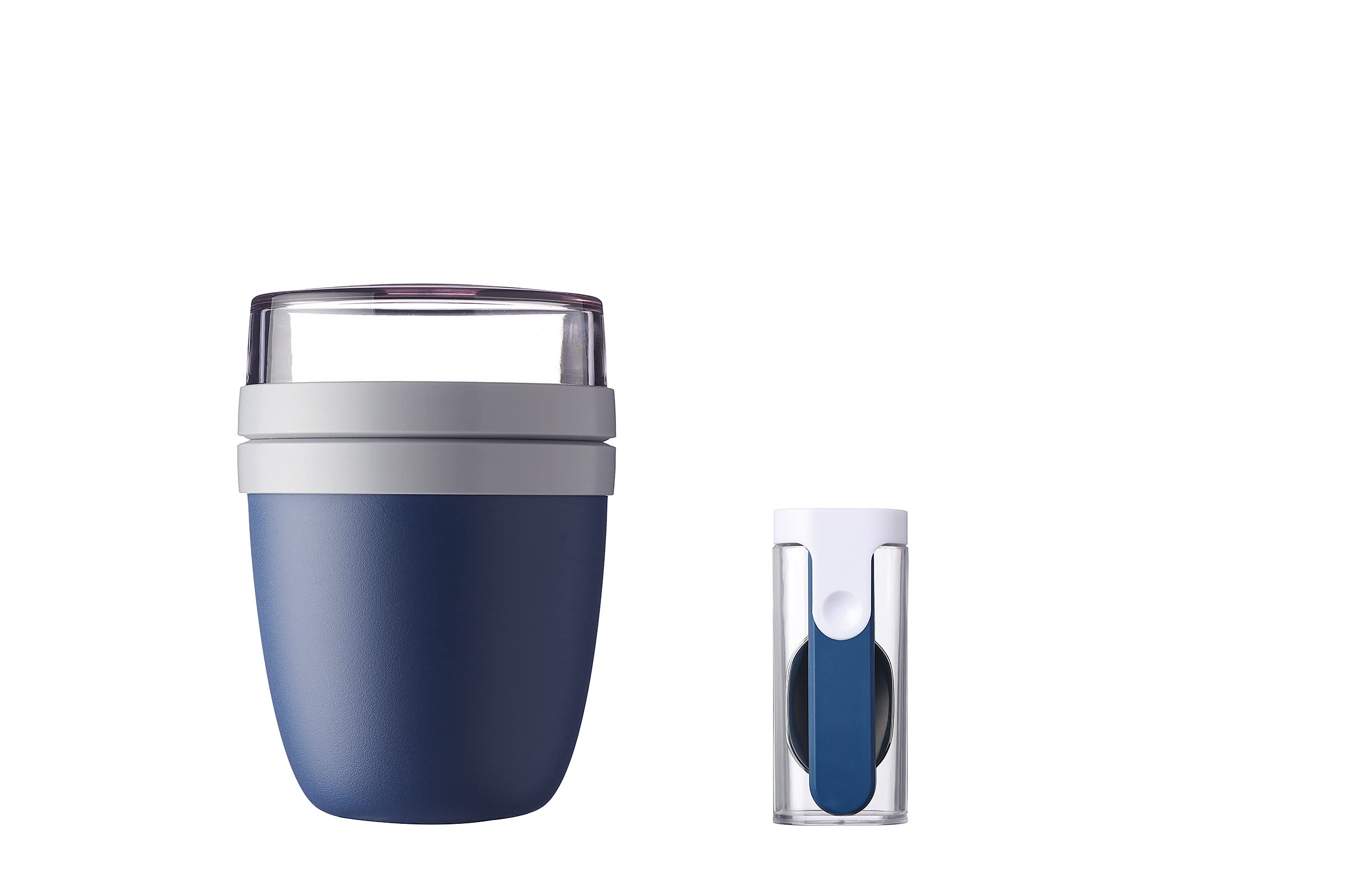 mepal-ellipse-set-panier-repas-yaourt-tanche-avec-cuill-re-pliante-compartiments image 2