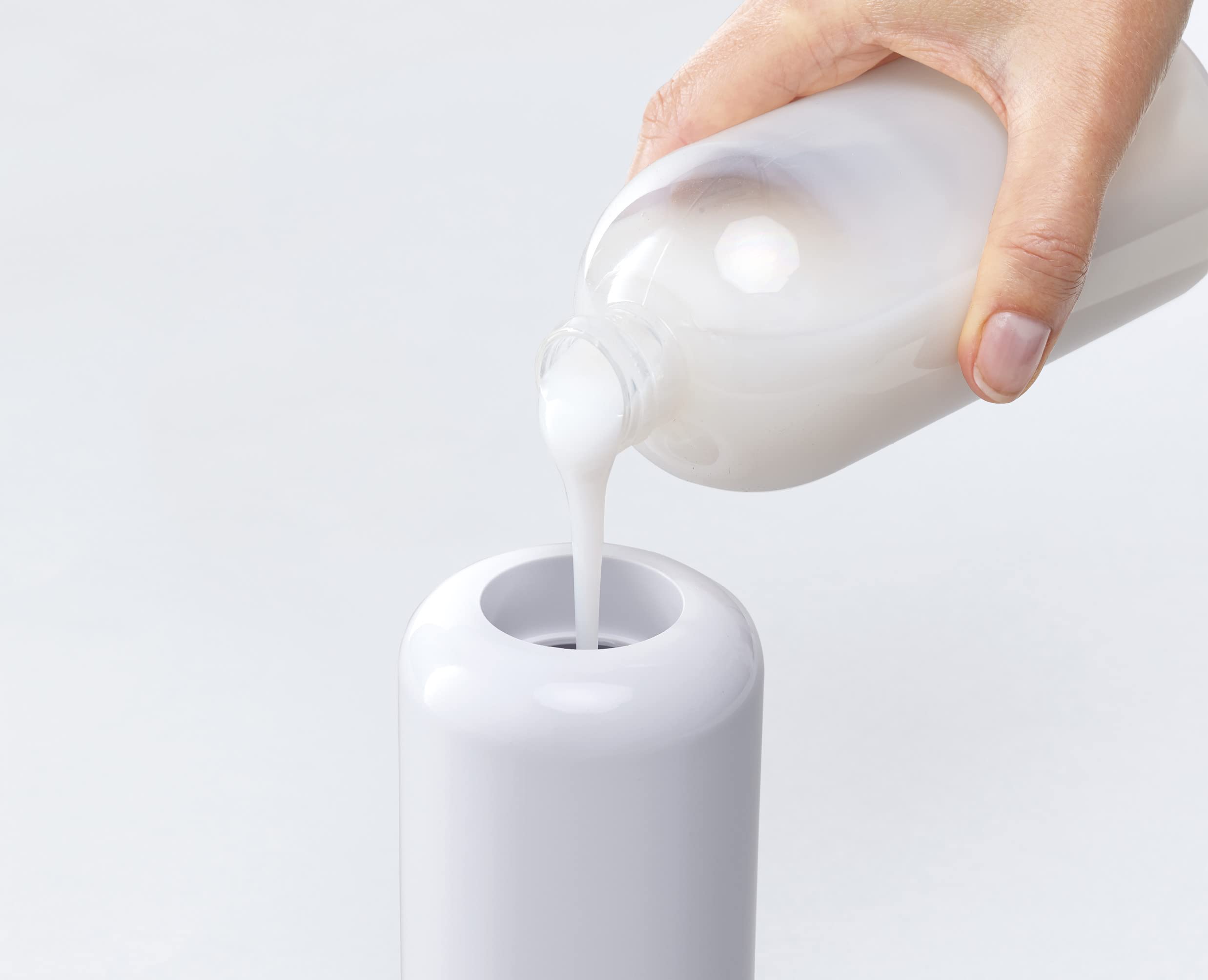 joseph-joseph-duo-pompe-distributeur-de-savon-rechargeable-300-ml-pompe-pression image 6