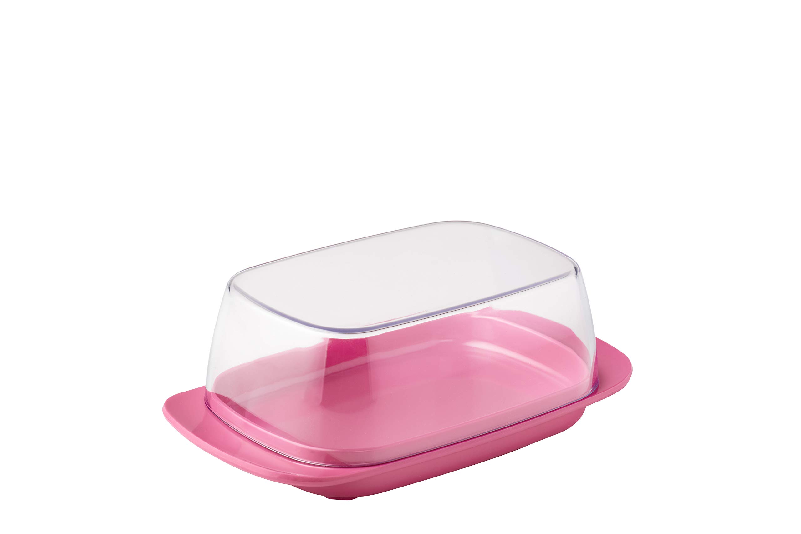 mepal-beurrier-rose-nordic-couvercle-transparent-250-g-pour-porte-de-r-frig-rate image 1
