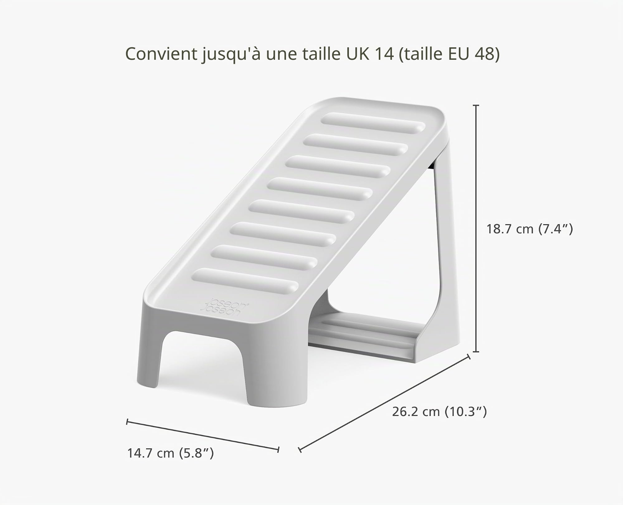 joseph-joseph-shoe-in-organisateur-de-chaussures-compact-empilable-fentes-rabatt image 4