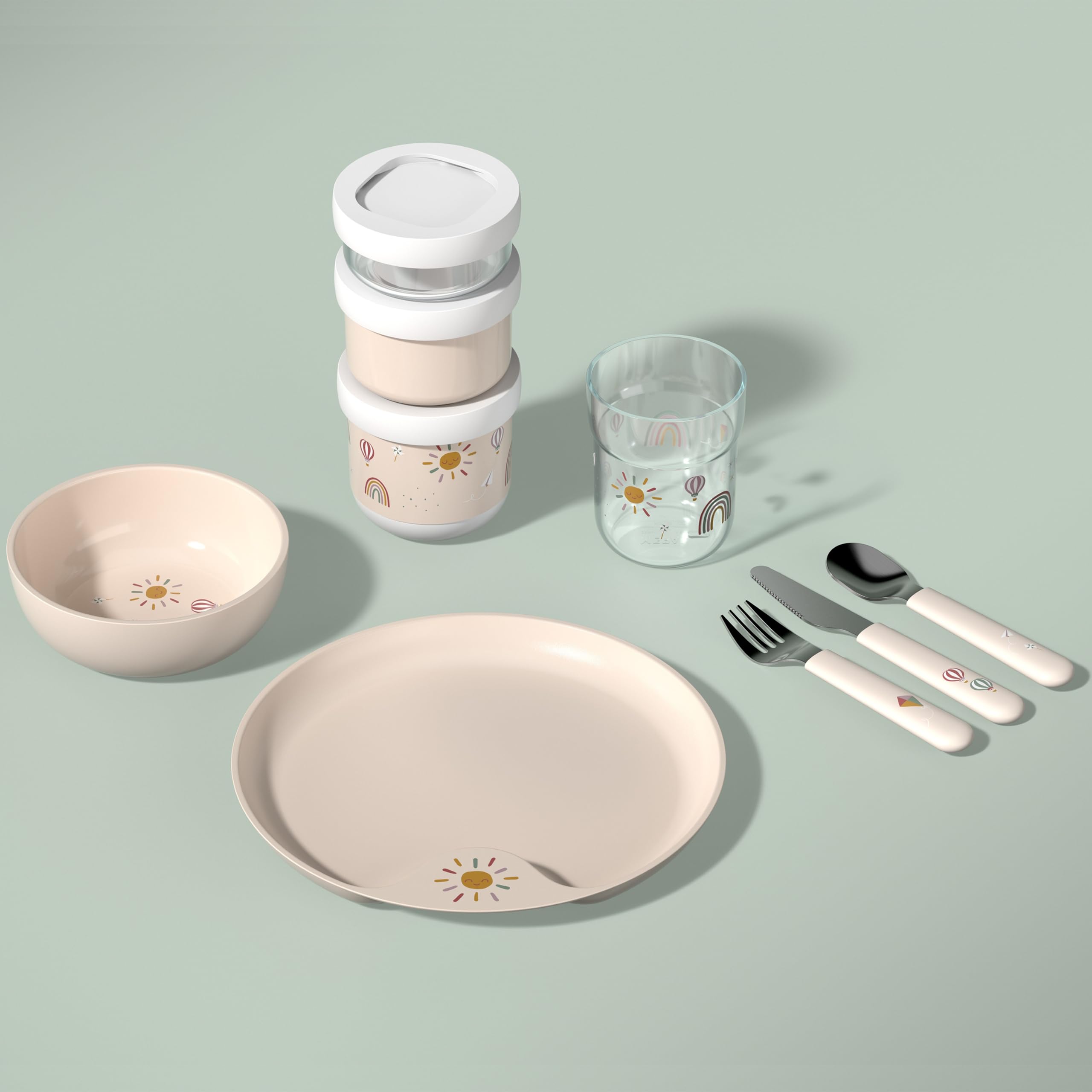 mepal-mio-bol-b-b-300-ml-micro-ondes-sans-bpa-miffy-explore image 6