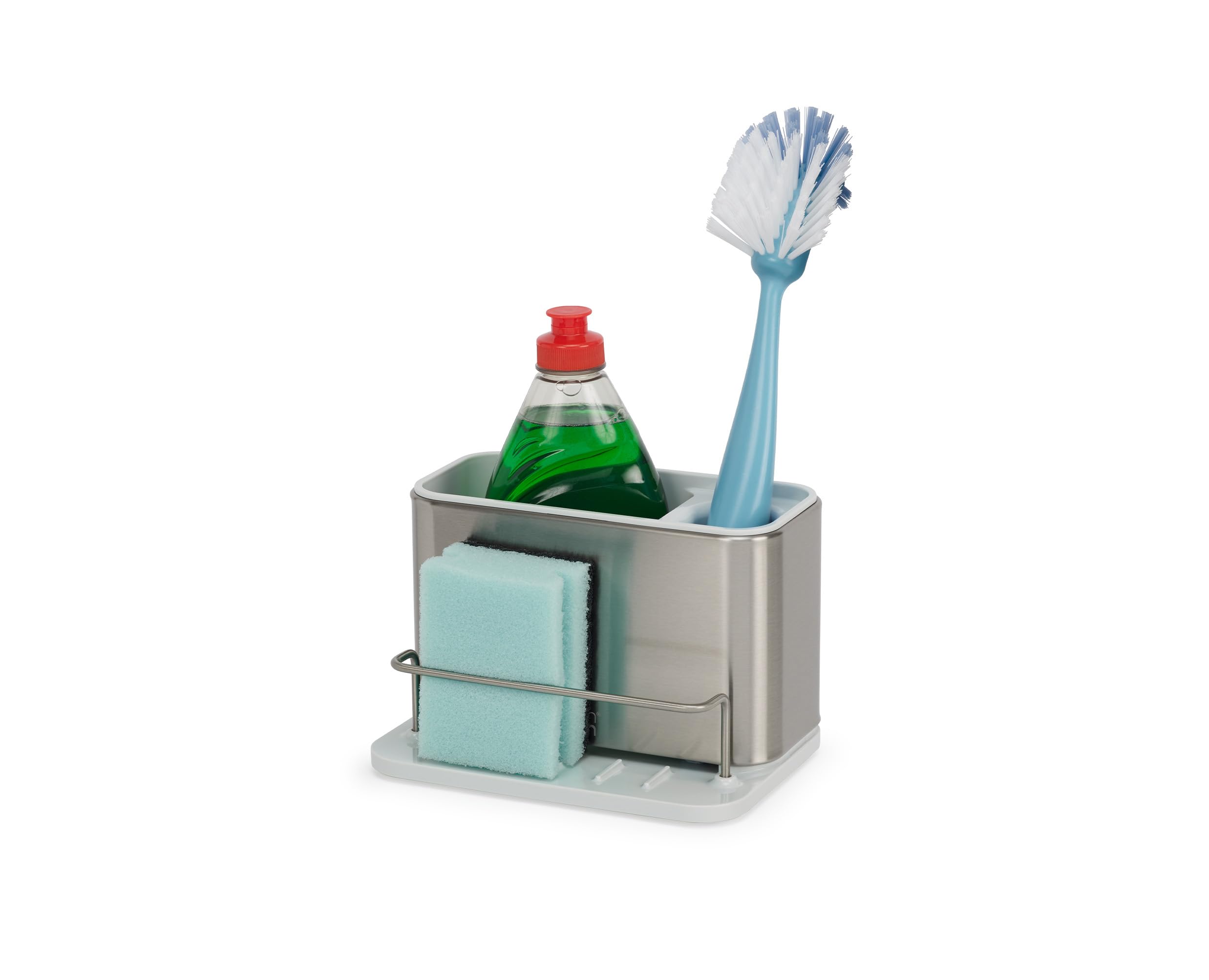 joseph-joseph-surface-organiseur-d-vier-en-acier-inoxydable-avec-porte-ponge-sup image 7