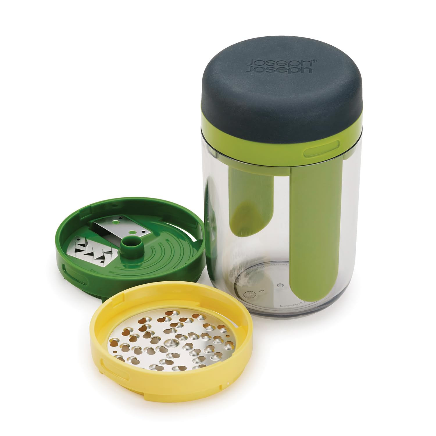 joseph-joseph-spiro-spiraliseur-manuel-3-en-1-avec-r-cipient-int-gr-pour-courget image 1