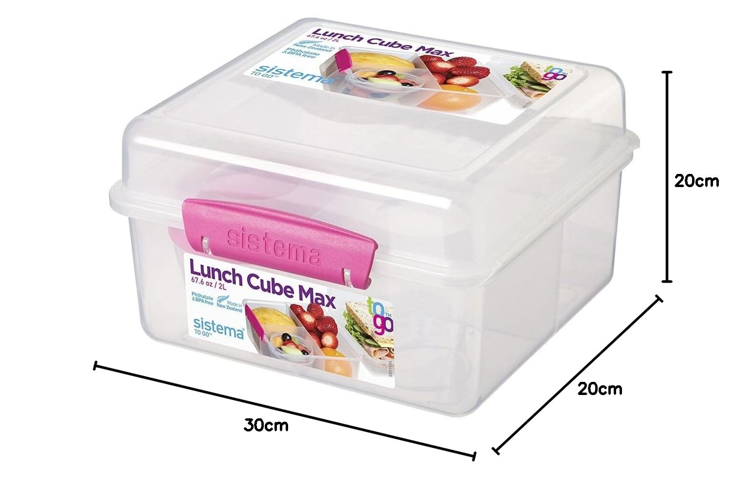 sistema-to-go-lunch-cube-max-bo-te-repas-bento-2-litres-avec-compartiments-et-po image 6