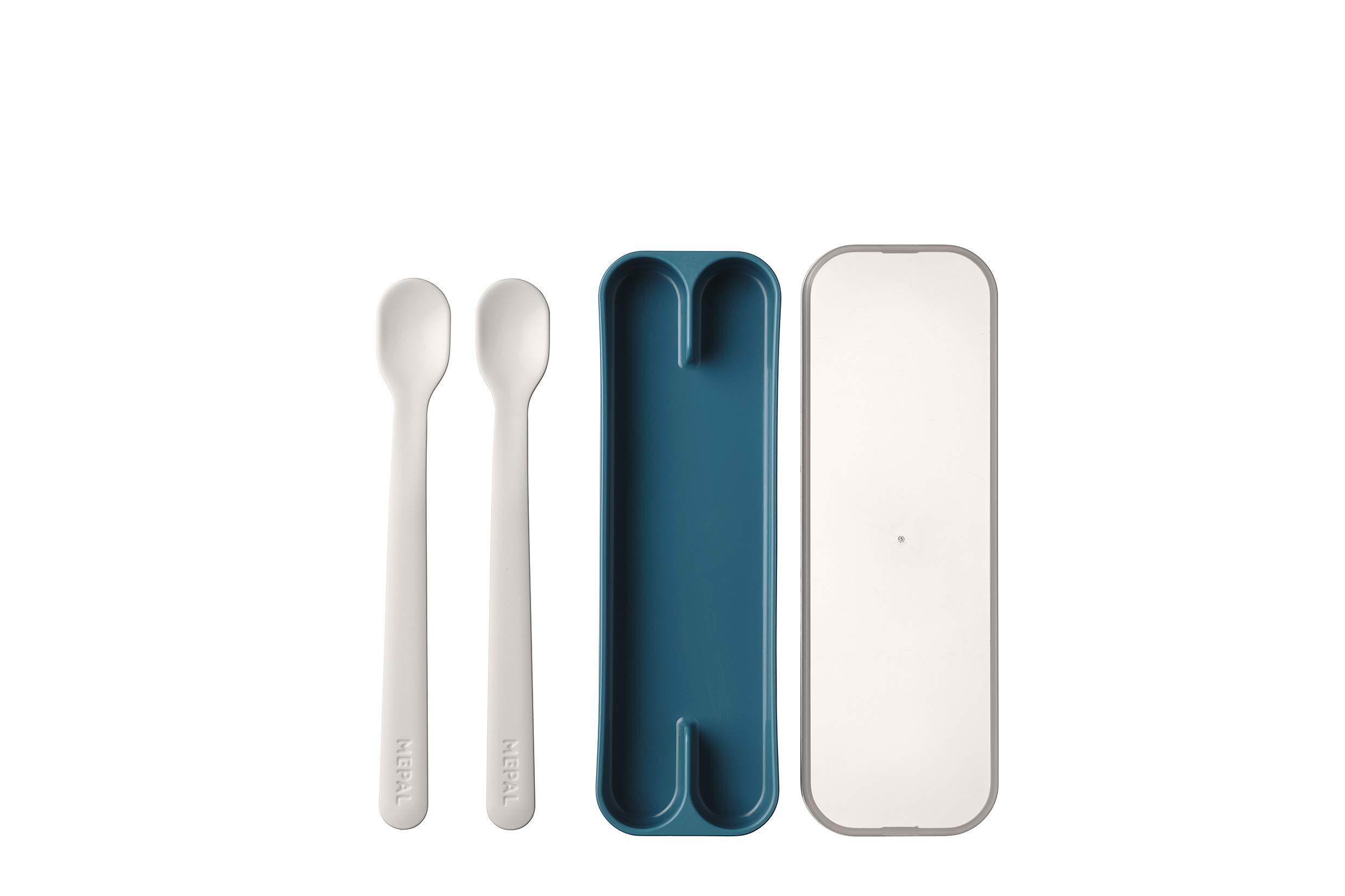 mepal-mio-cuill-res-d-alimentation-b-b-long-manche-set-de-2-sans-bpa-deep-blue image 2