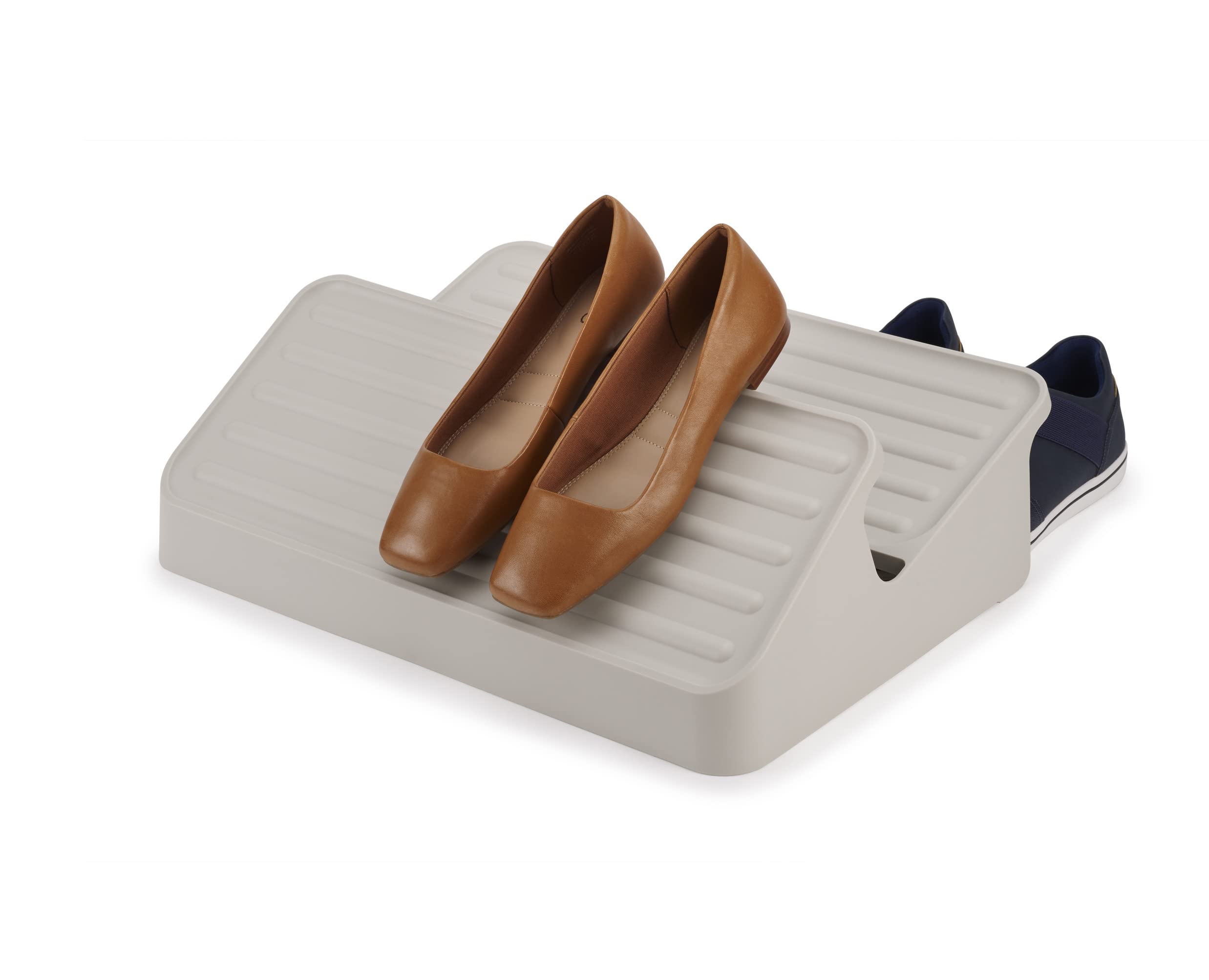 joseph-joseph-shoe-in-rangement-chaussures-2-tages-empilable-jusqu-6-paires-surf image 1