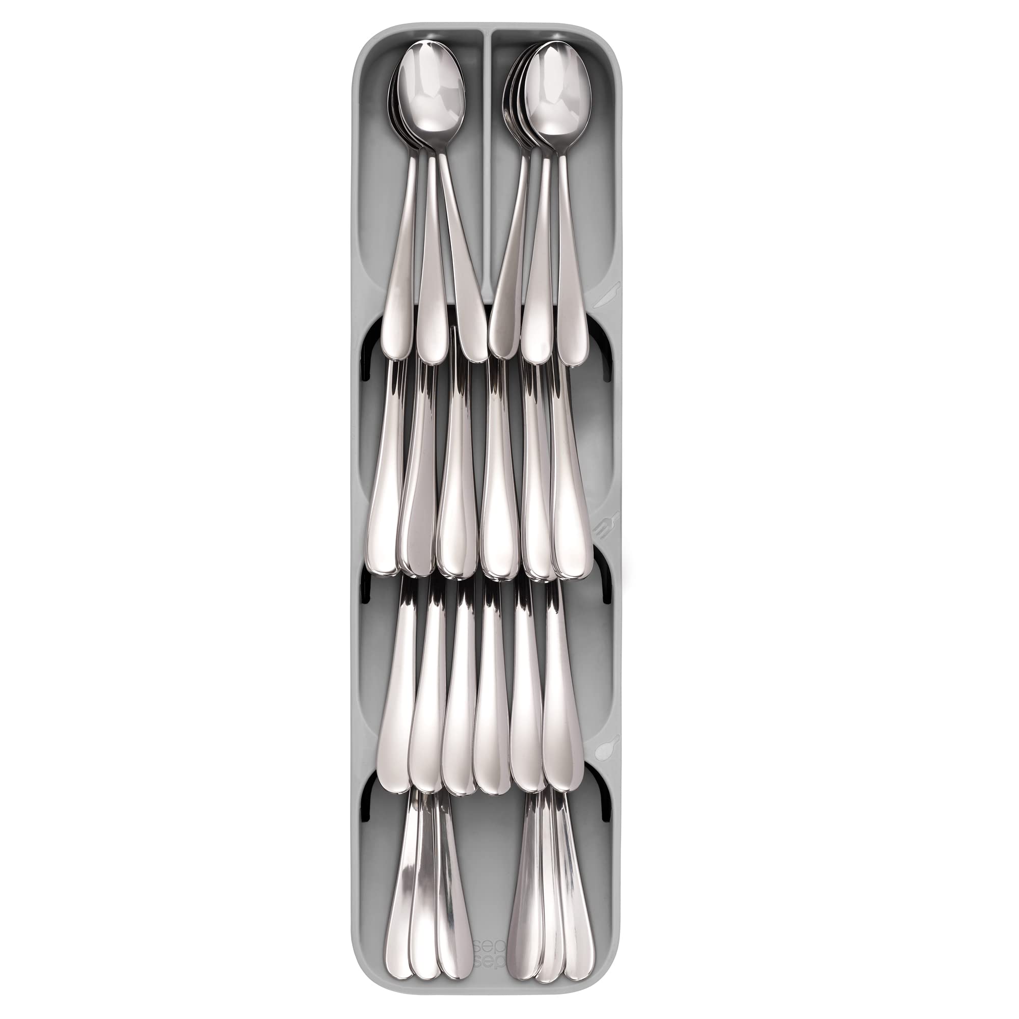 joseph-joseph-drawerstore-organisateur-de-tiroir-couverts-compact-empil-5-compar image 2