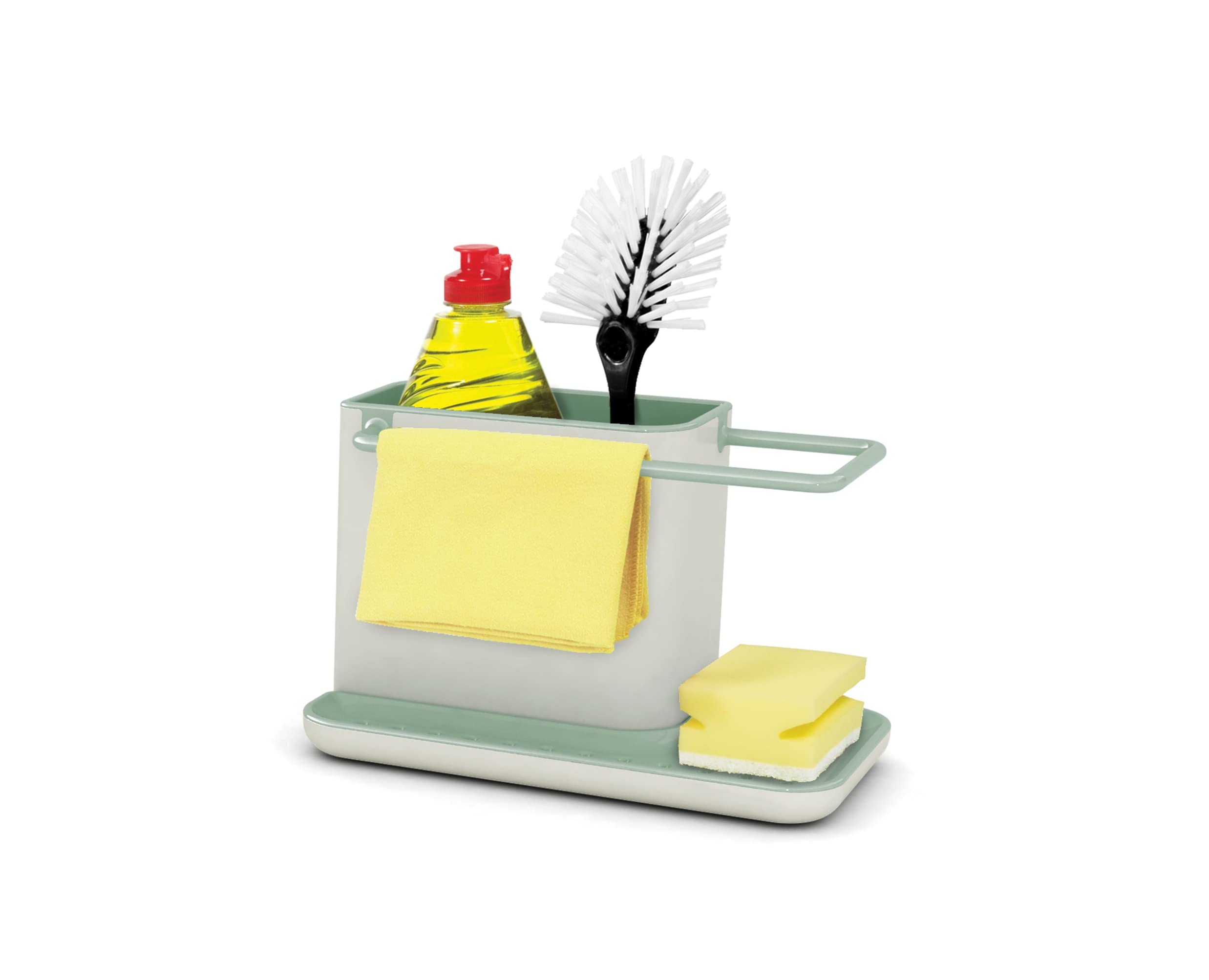 joseph-joseph-caddy-85022-organiseur-d-vier-avec-gouttoir-int-gr-support-ponge-e image 7