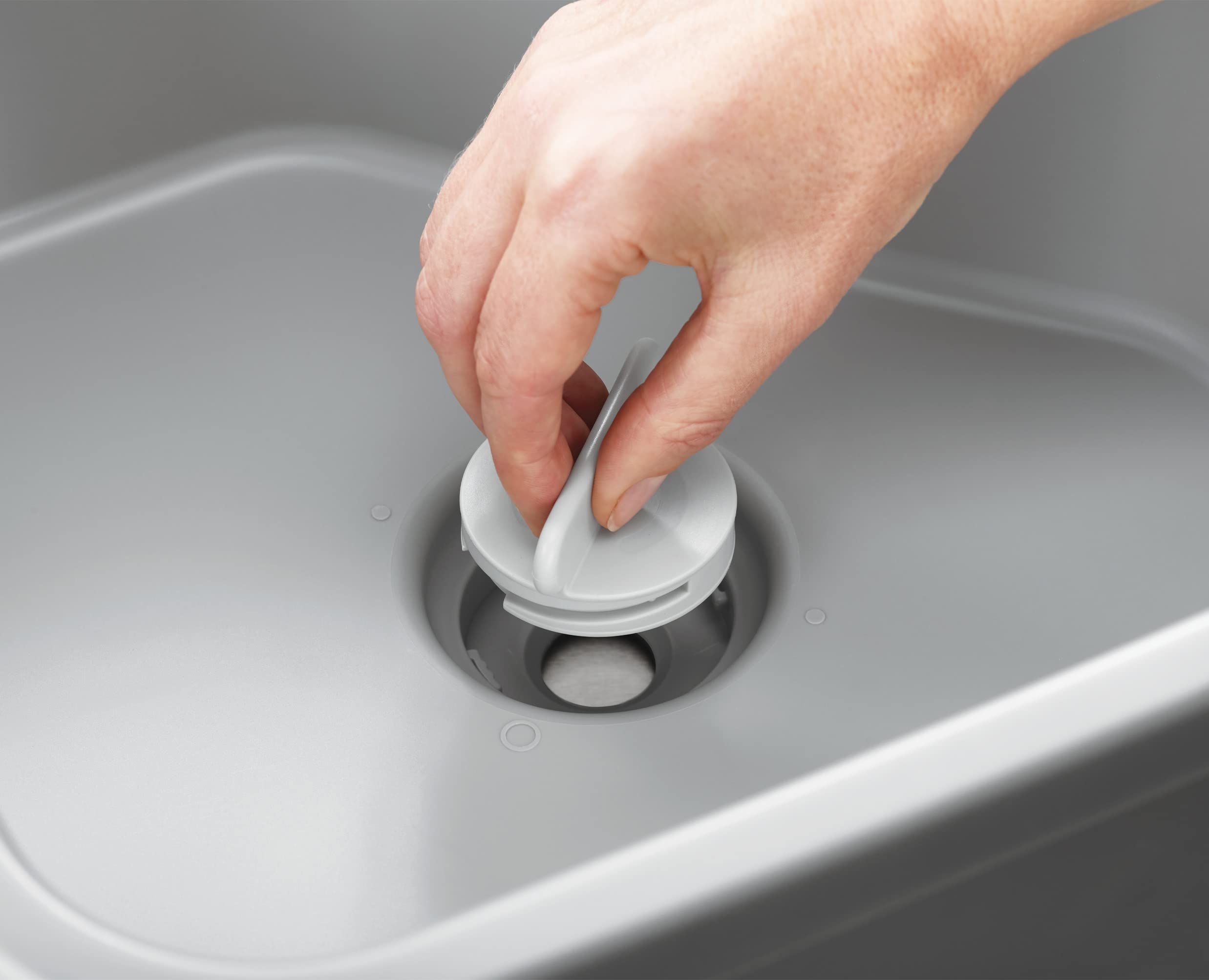 joseph-joseph-duo-bol-vaisselle-carr-avec-drain-et-compartiment-couverts-ponges- image 6