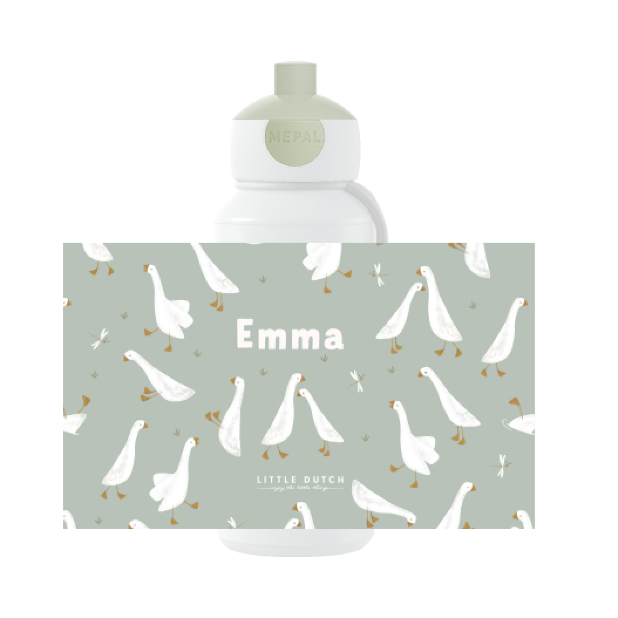 mepal-little-dutch-campus-bouteille-d-eau-pop-up-personnalis-e-avec-nom-pour-enf image 8