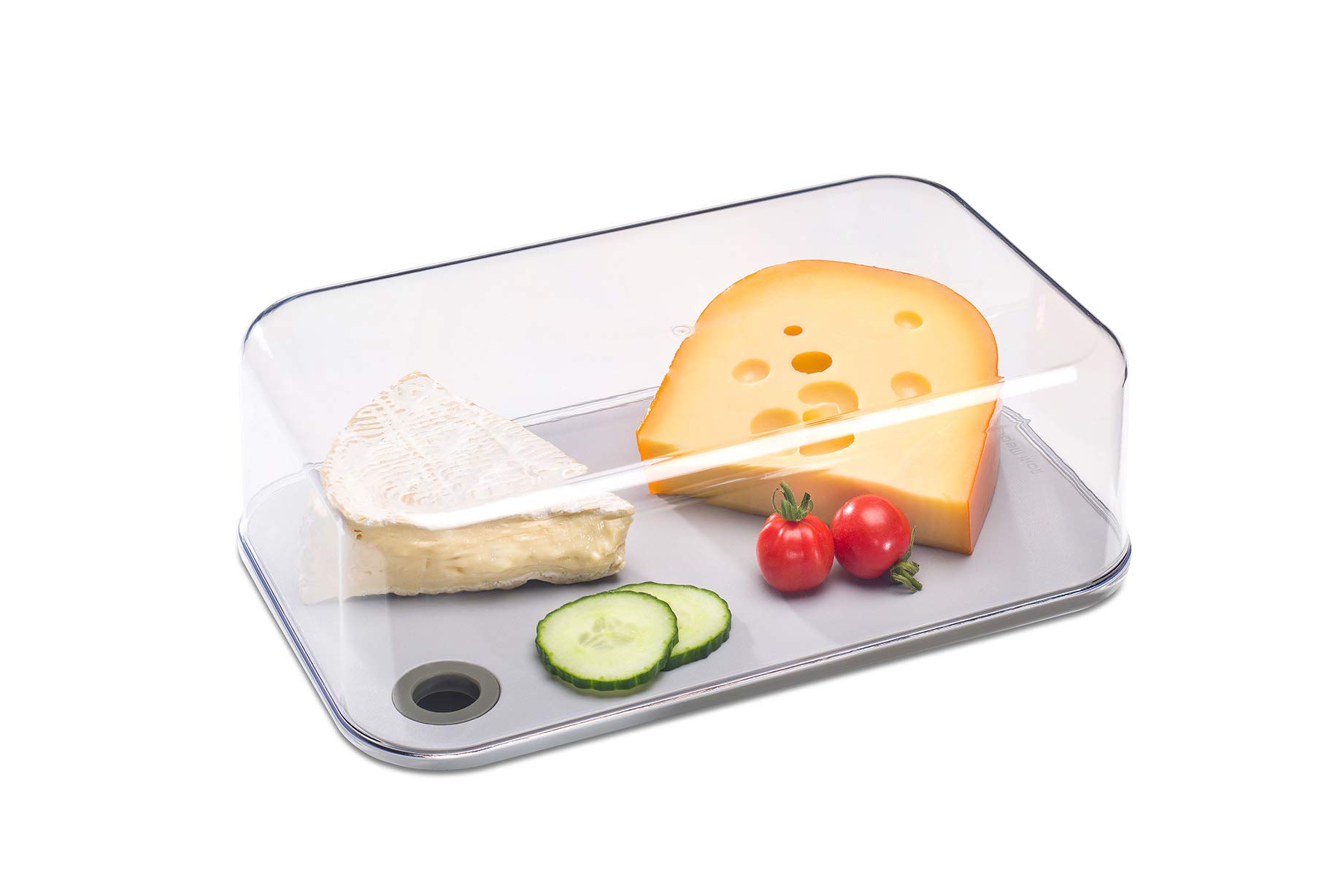 mepal-modula-bo-te-fromage-2800-ml-avec-planche-d-couper-amovible-conservation-r image 1