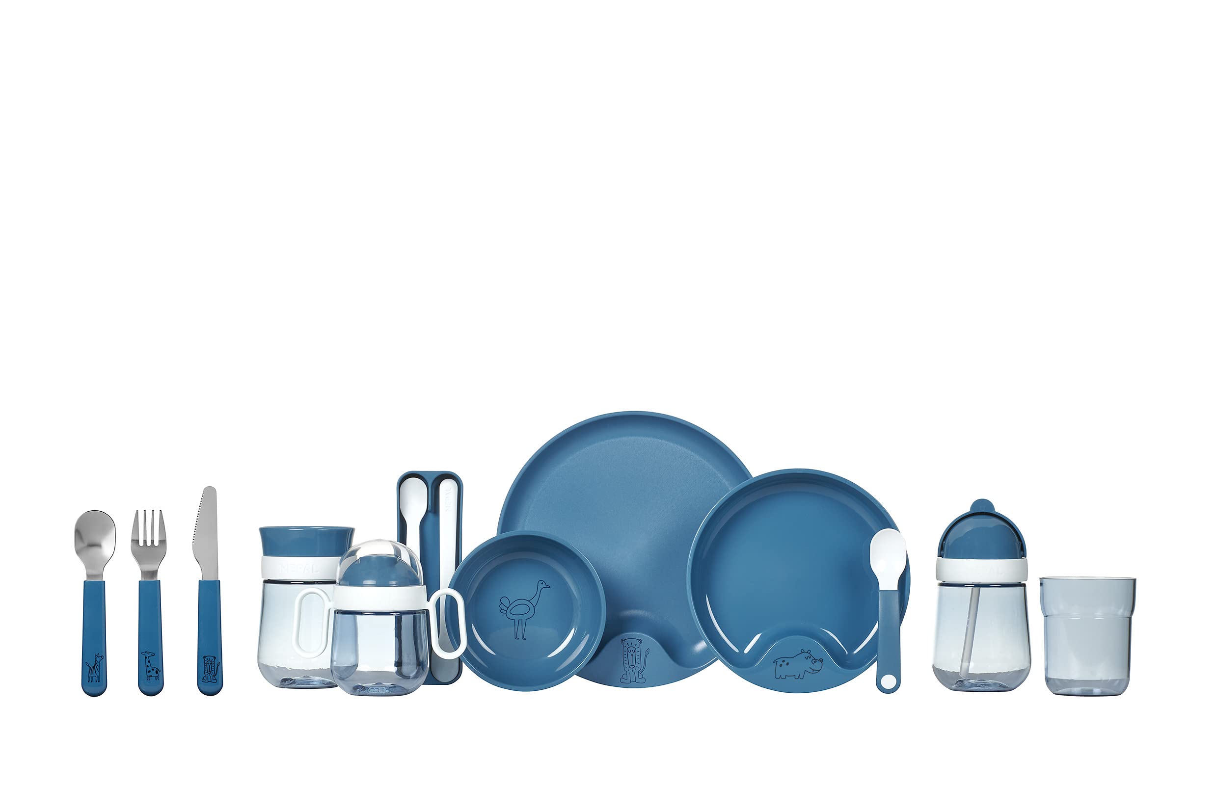 mepal-mio-assiette-d-apprentissage-pour-b-b-avec-base-antid-rapante-sans-bpa-dee image 7