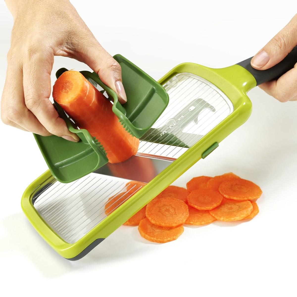 joseph-joseph-multi-grip-mandoline-de-cuisine-coupe-l-gumes-r-glable-3-paisseurs image 3