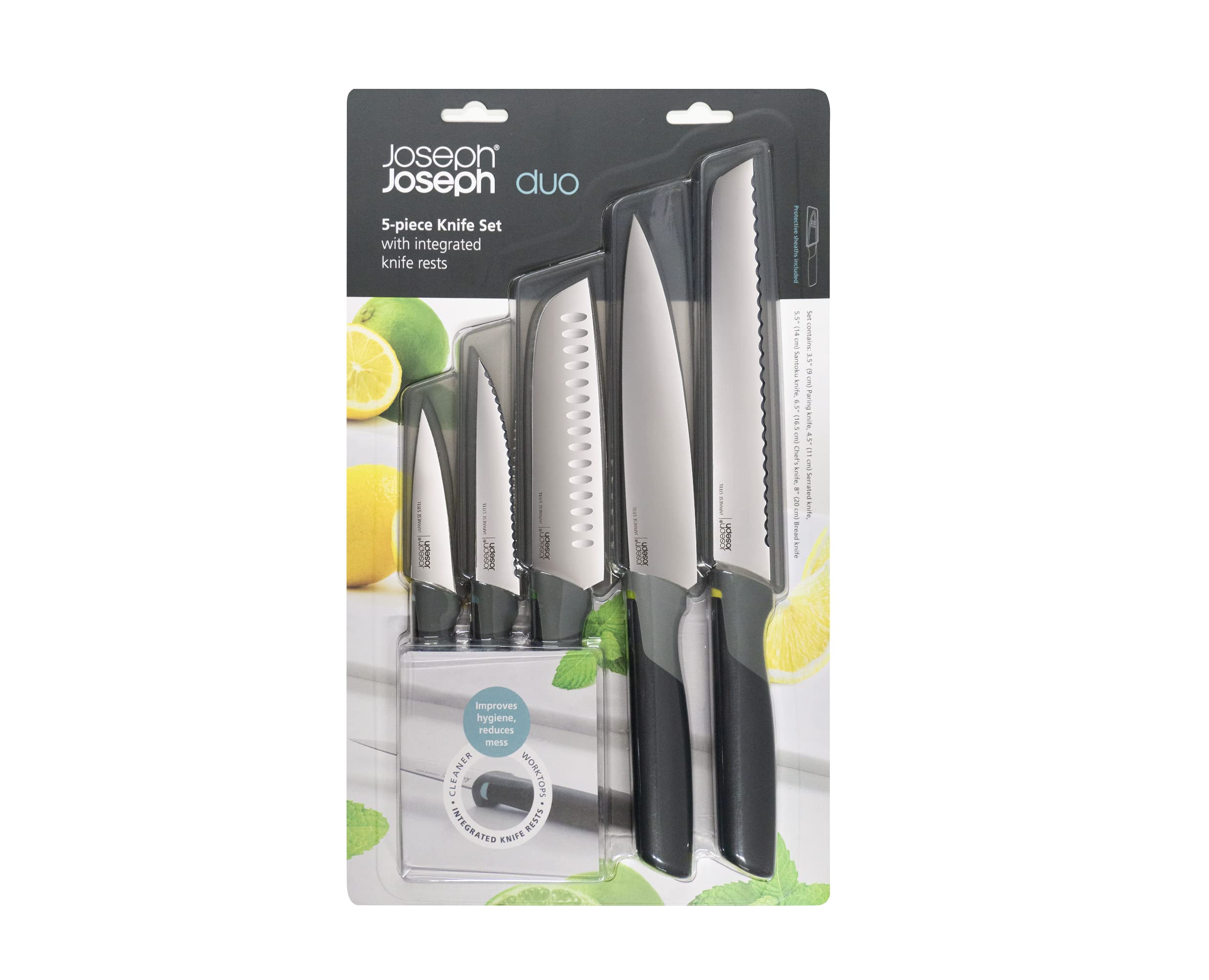 joseph-joseph-duo-ensemble-elevate-5-couteaux-de-cuisine-lames-acier-inoxydable- image 5
