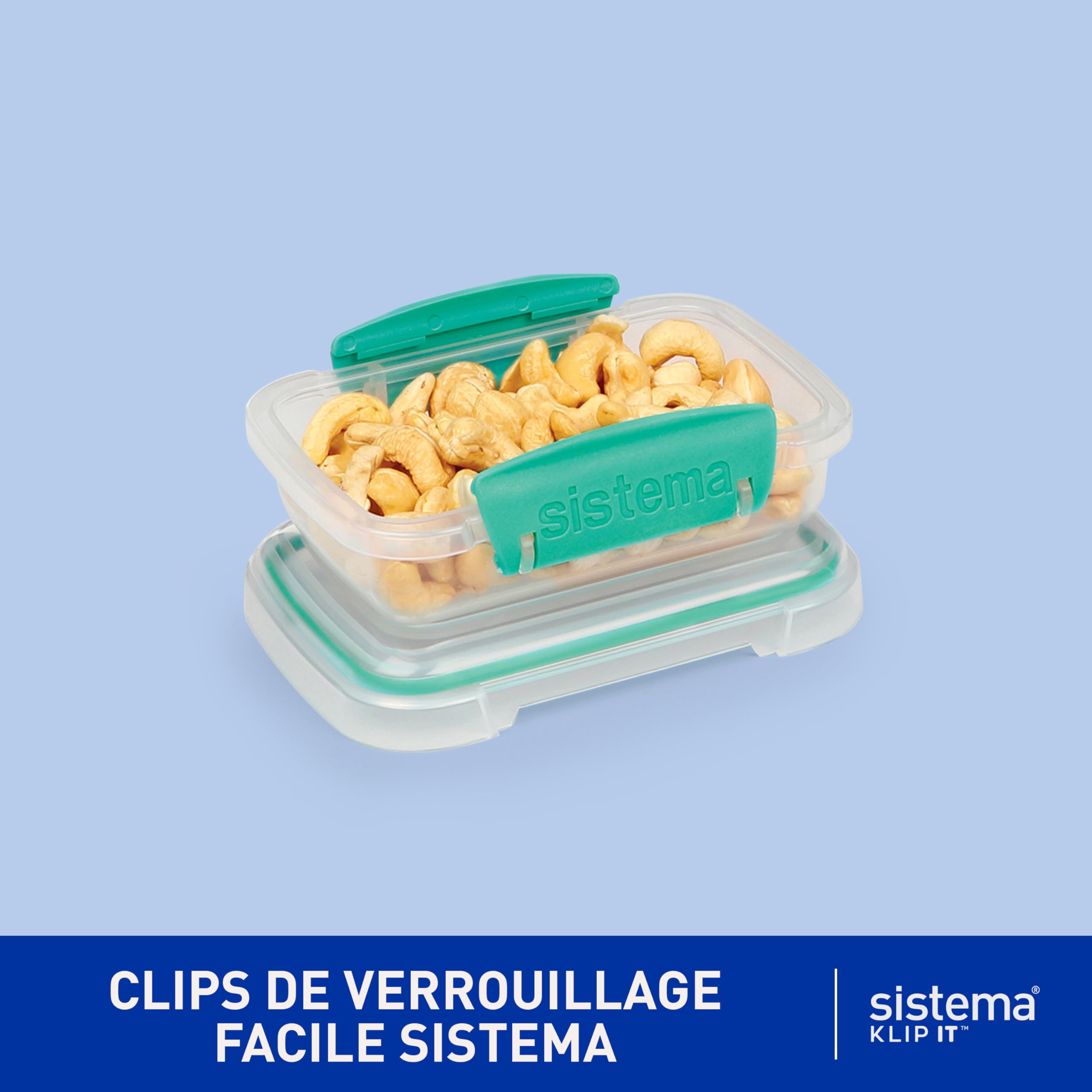 sistema-klip-it-set-de-18-pi-ces-9-bo-tes-couvercles-de-conservation-alimentaire image 3
