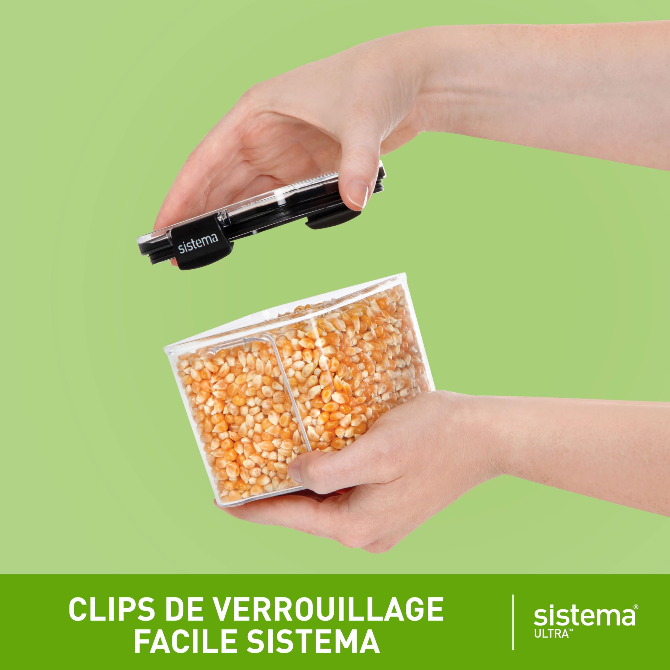 sistema-ultra-set-de-5-bo-tes-de-conservation-alimentaires-herm-tiques-carr-es-t image 2