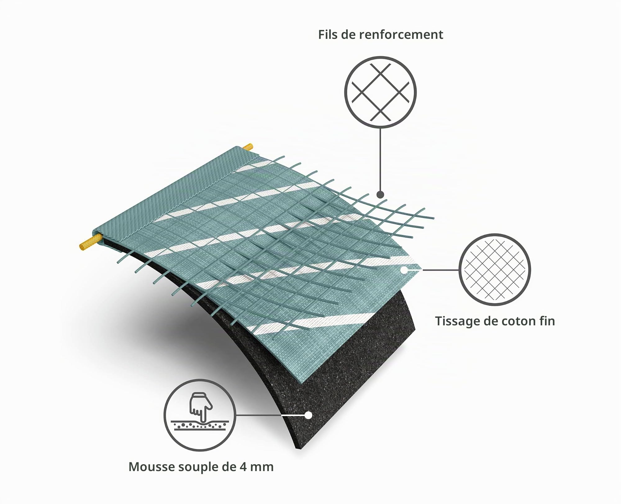 joseph-joseph-flexa-housse-de-remplacement-pour-planche-repasser-124-cm-coin-str image 3