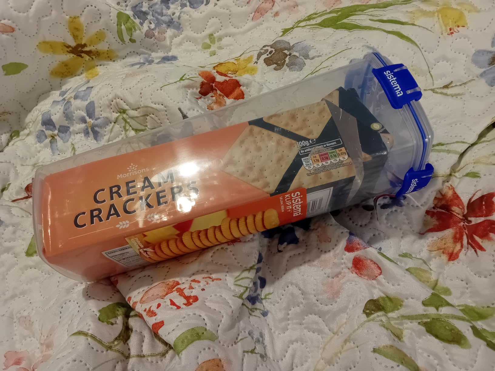 Biscuits croustillants pendant des semaines