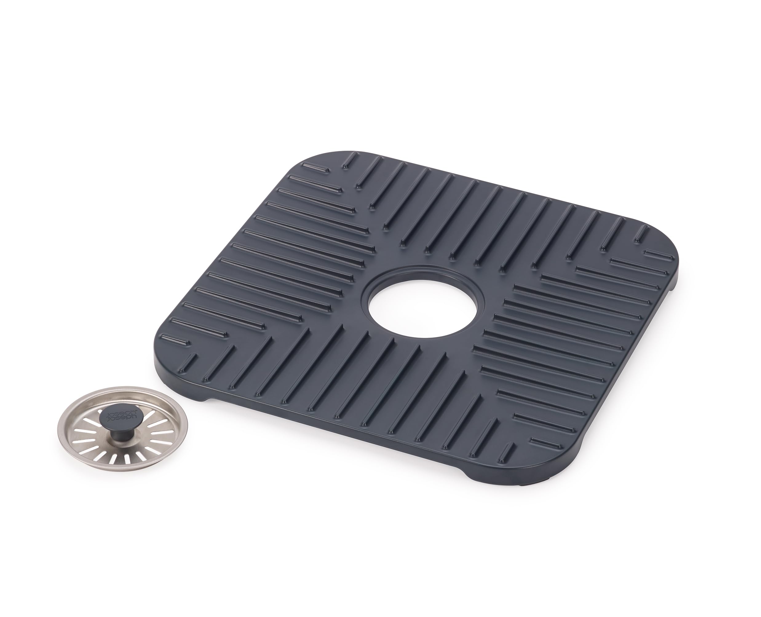 joseph-joseph-sinkshield-tapis-de-protection-pour-vier-avec-bouchon-drainant-pet image 2