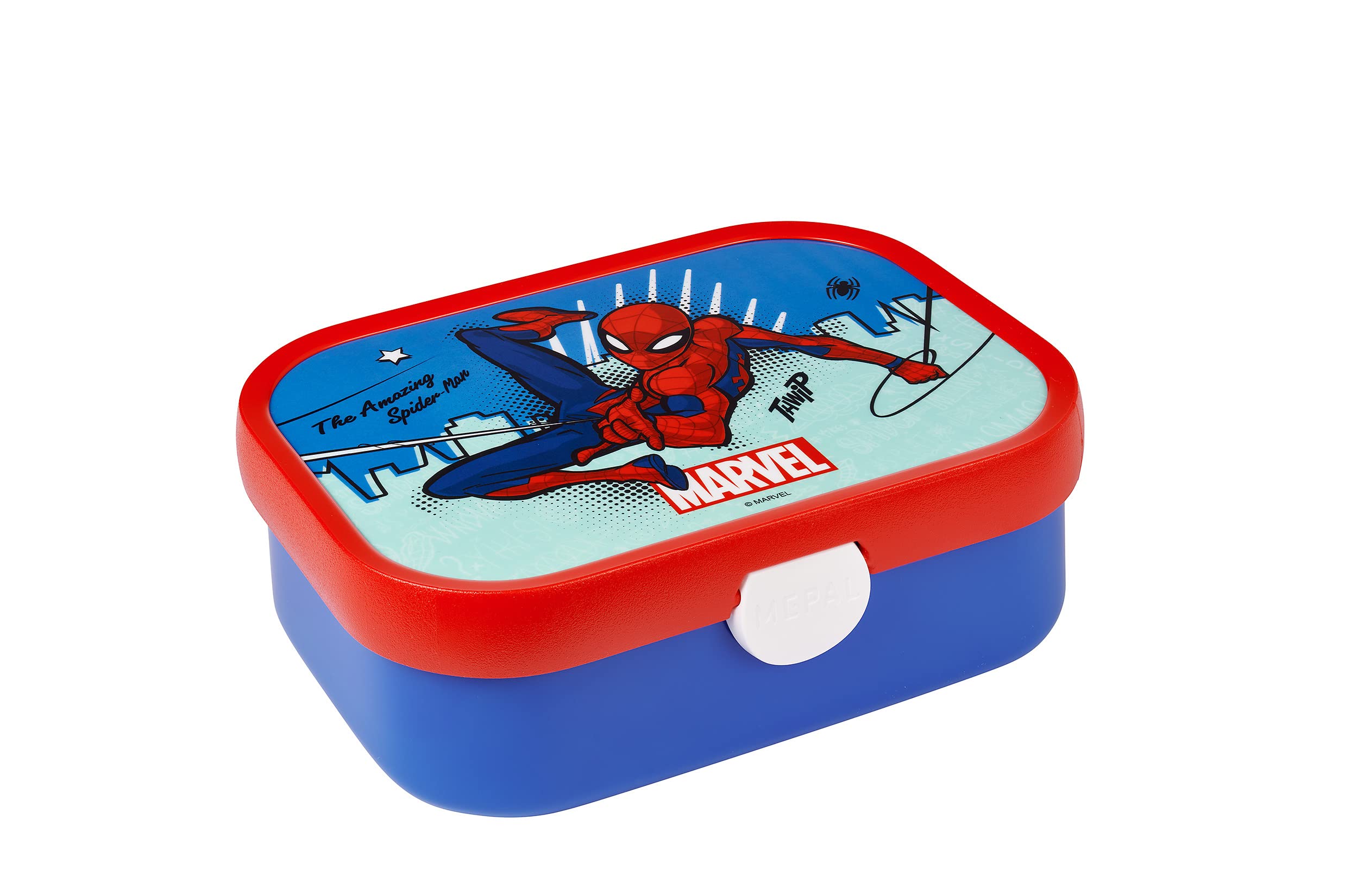 mepal-campus-bo-te-d-jeuner-bento-enfant-spiderman-750-ml-compartiment-amovible- image 1