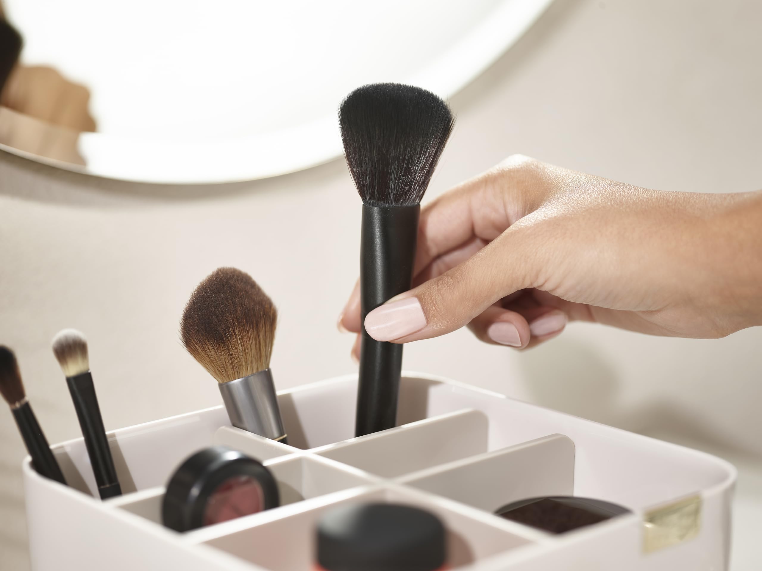joseph-joseph-make-me-up-set-organisateur-de-cosm-tiques-viva-et-miroir-compact- image 4
