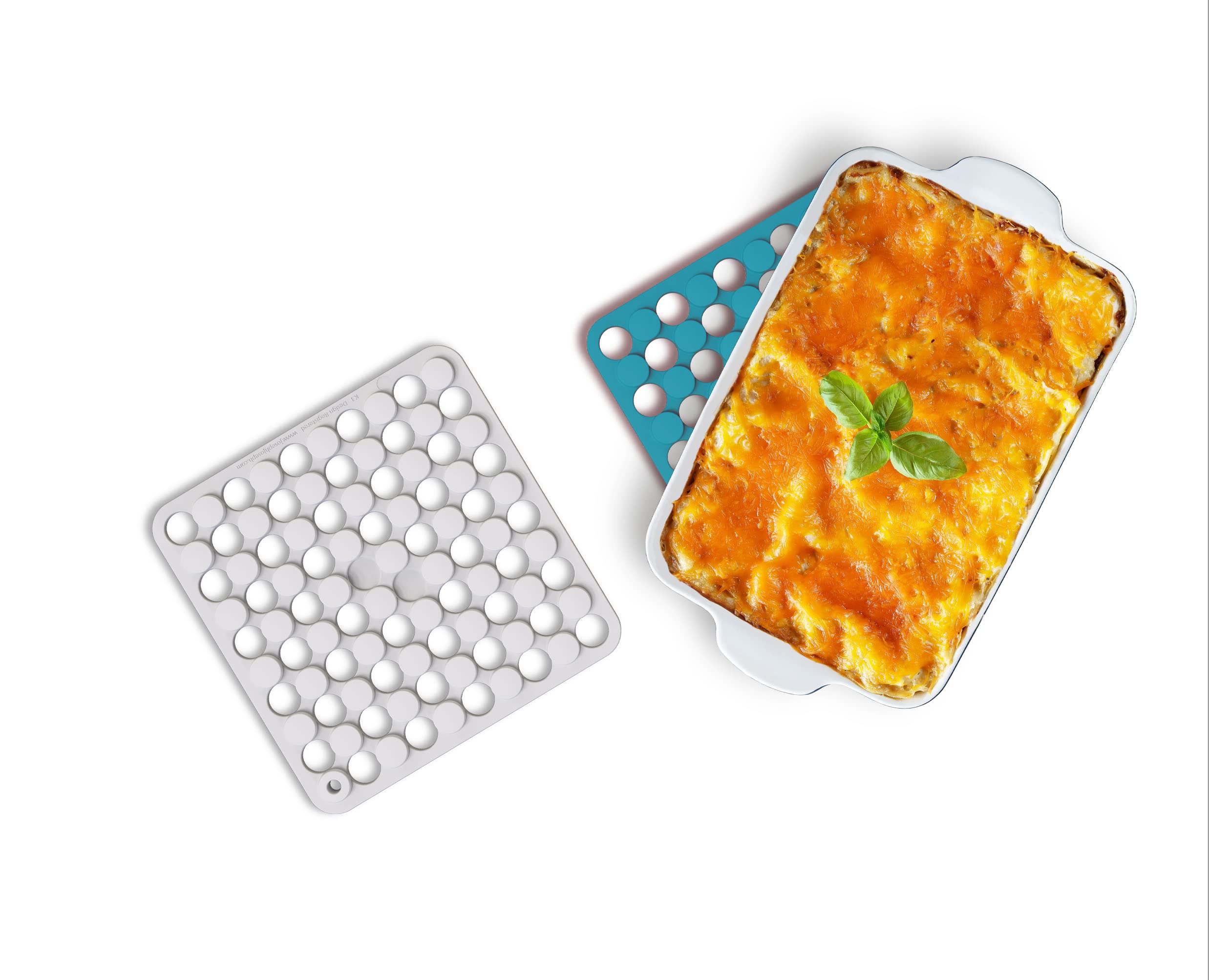 joseph-joseph-duo-lot-de-2-dessous-de-plat-en-silicone-spot-on-r-sistants-jusqu- image 3