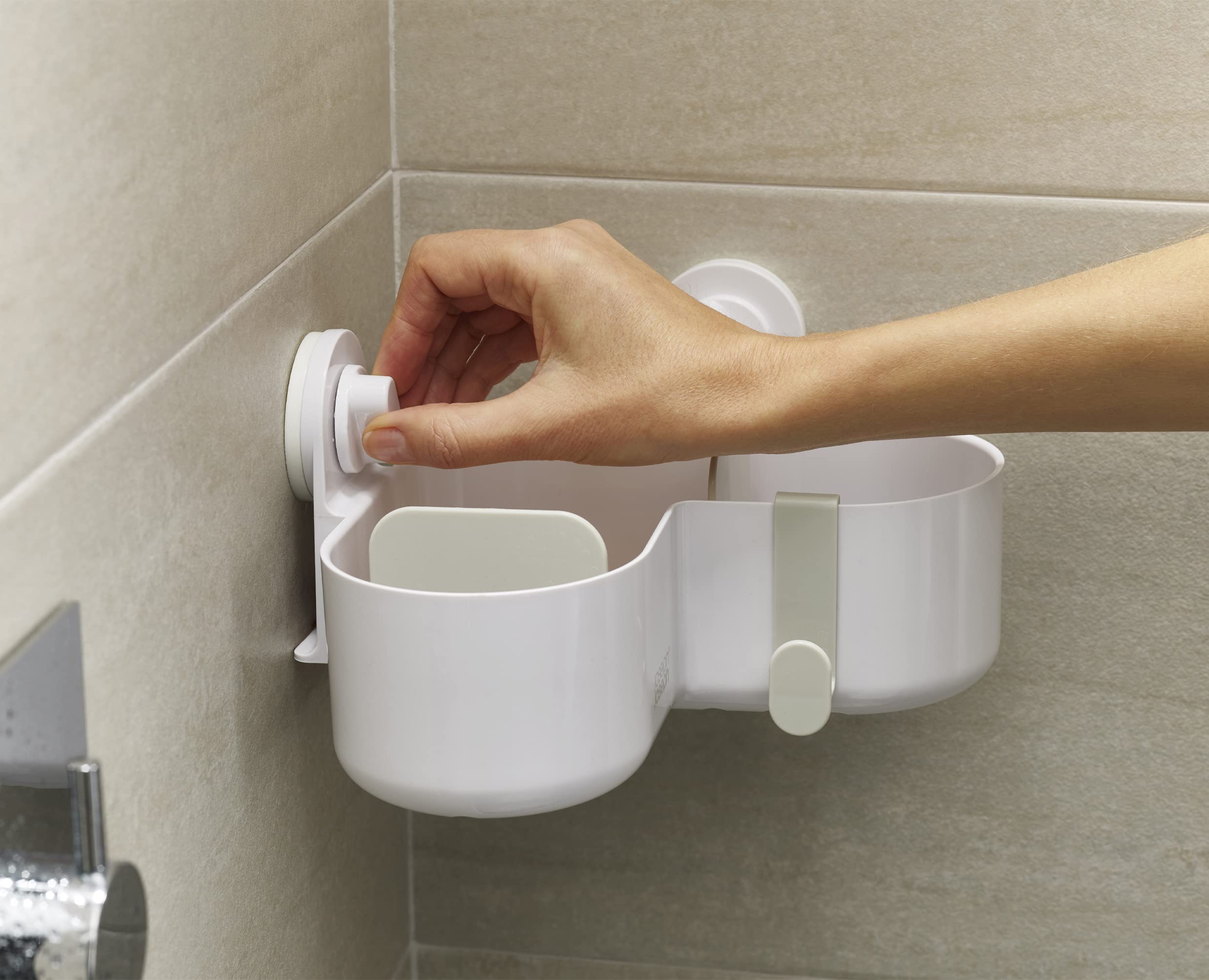 joseph-joseph-duo-organiseur-d-tag-re-de-douche-d-angle-rangement-salle-de-bain- image 3