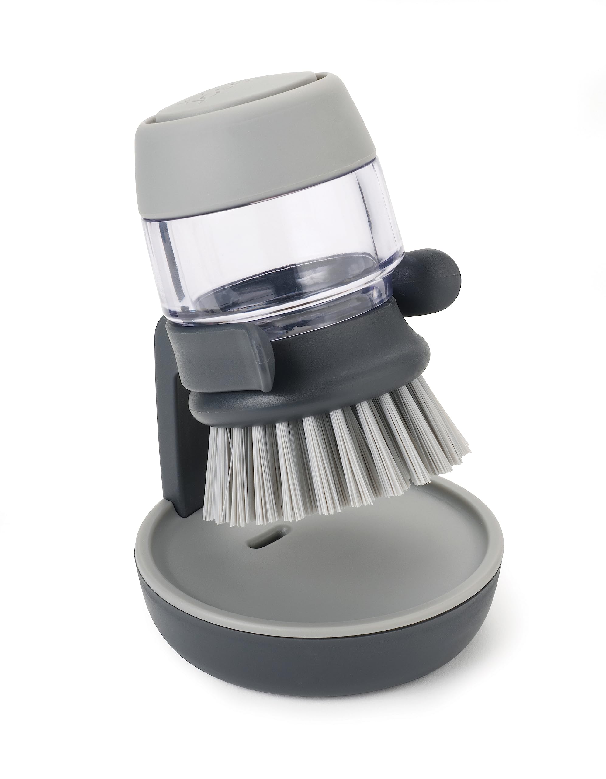 joseph-joseph-palm-scrub-brosse-vaisselle-avec-r-servoir-liquide-vaisselle-doseu image 1