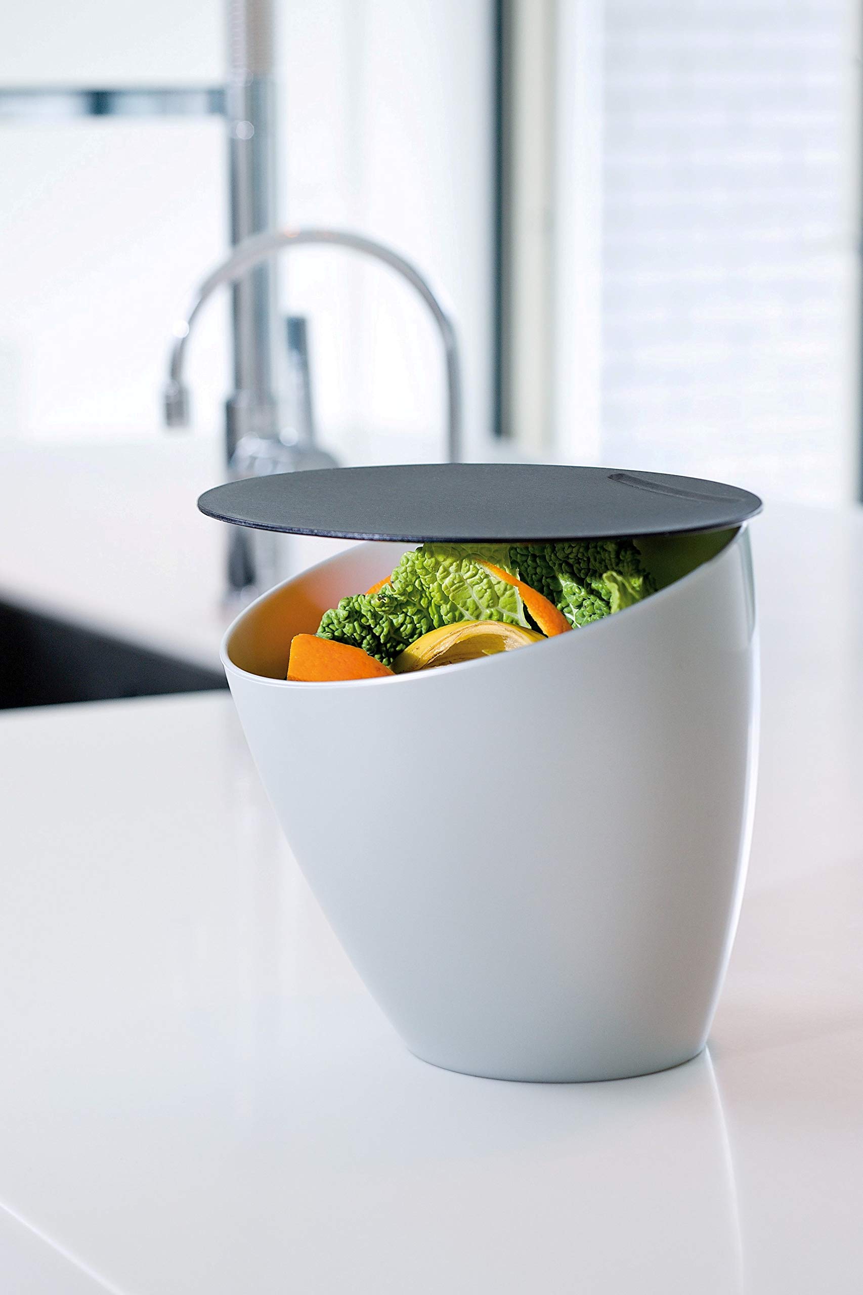 mepal-calypso-poubelle-de-cuisine-avec-couvercle-2200-ml-sans-sac-sans-bpa-lave- image 2