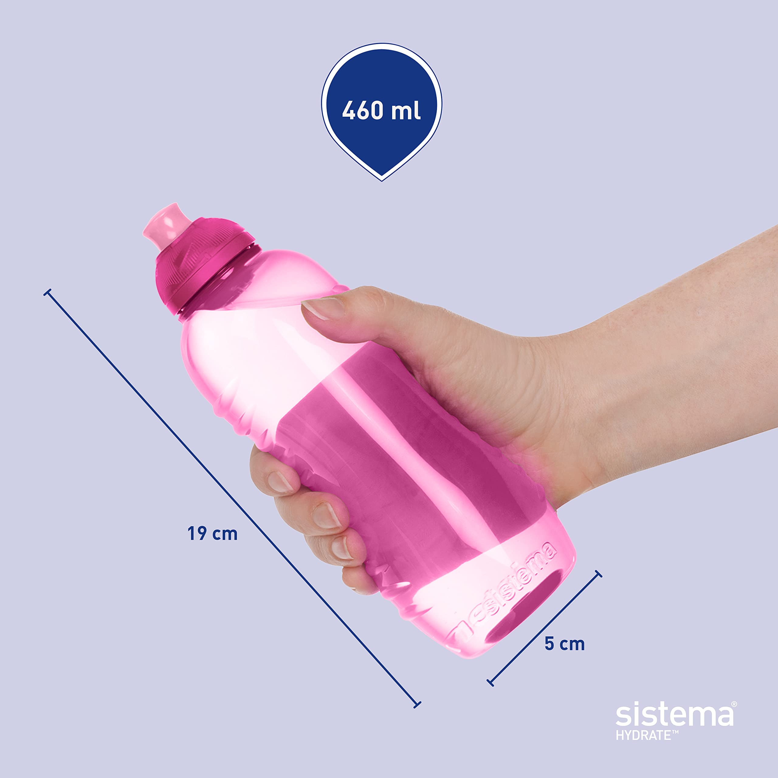sistema-twist-n-sip-gourde-sport-tanche-460-ml-sans-bpa-lot-de-4-bleu-fabriqu-e- image 4
