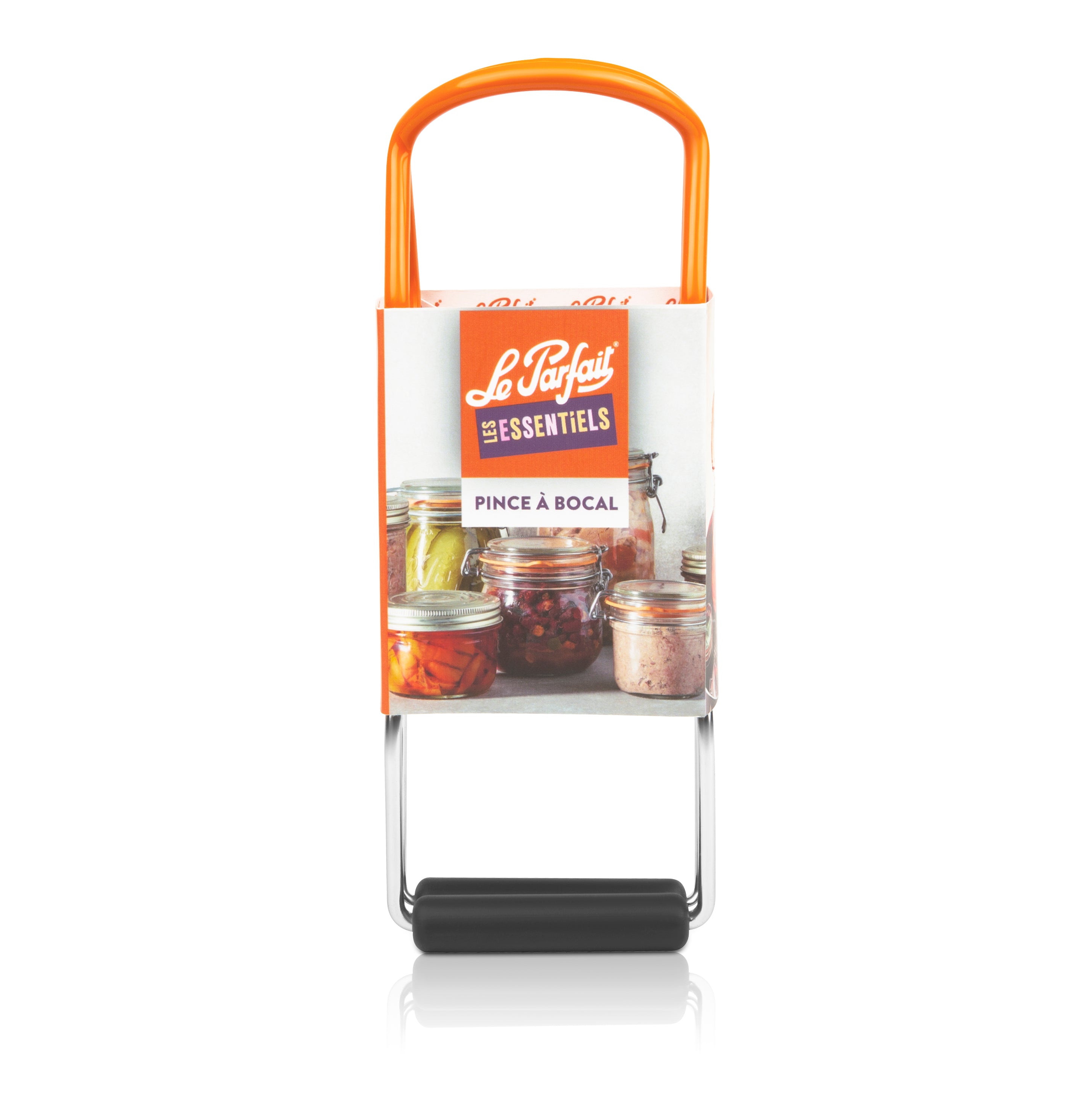 le-parfait-pince-confiture-en-acier-inoxydable-avec-prise-silicone-orange-les-es image 4