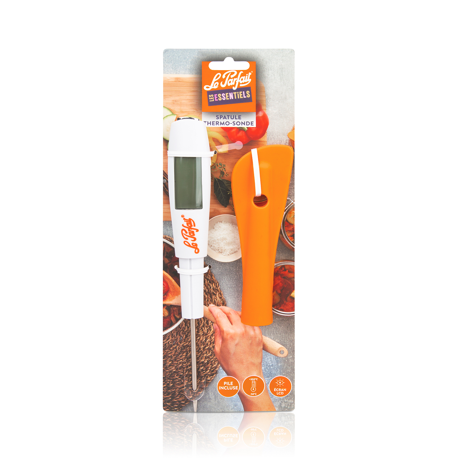 le-parfait-les-essentiels-spatule-thermom-tre-2-en-1-avec-cran-lcd-silicone-d-ta image 2