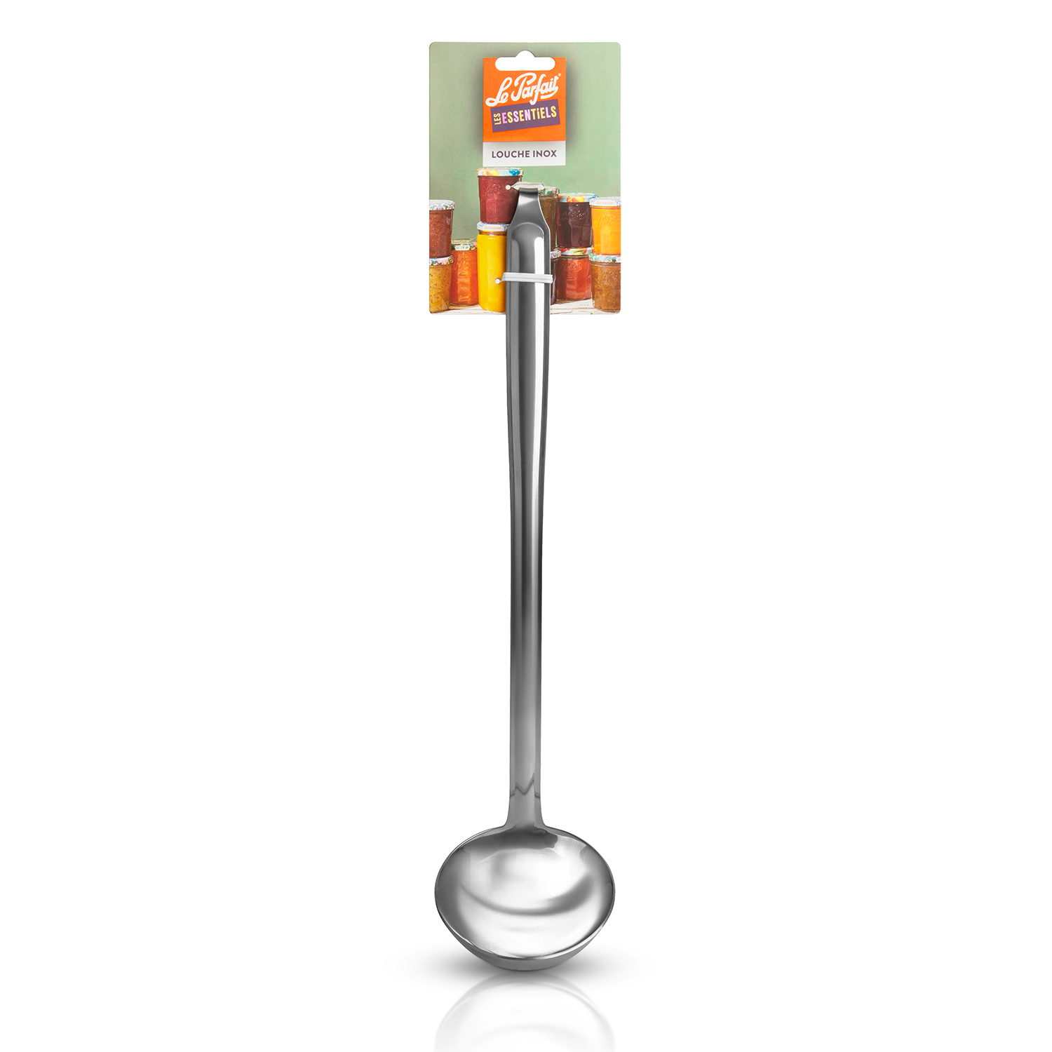 le-parfait-les-essentiels-louche-inox-grav-e-manche-ergonomique-avec-crochet-de- image 1