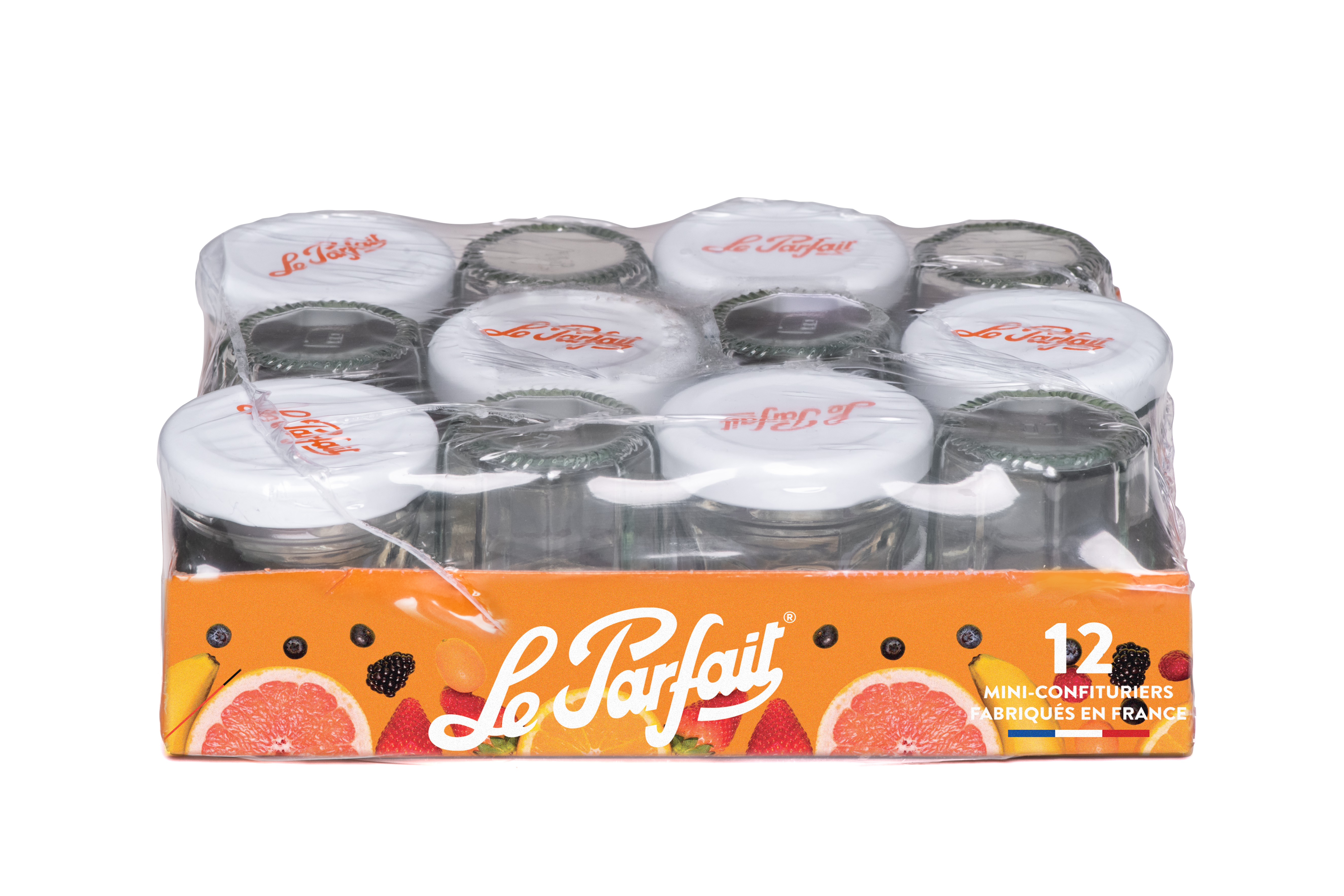 le-parfait-lot-de-12-mini-pots-confiture-individuels-avec-couvercles-pasteurisab image 1