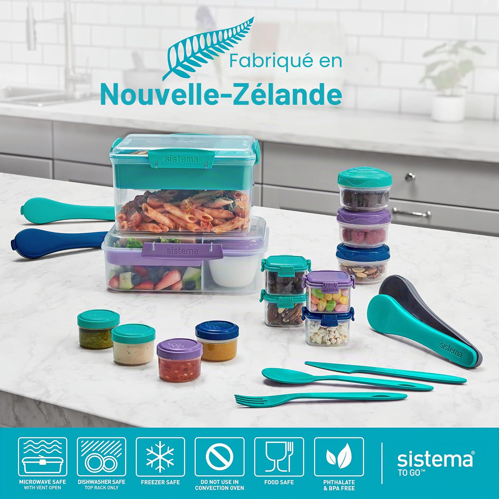 sistema-mini-bites-to-go-bo-tes-go-ter-130-ml-hermetiques-et-empilables-avec-cou image 6