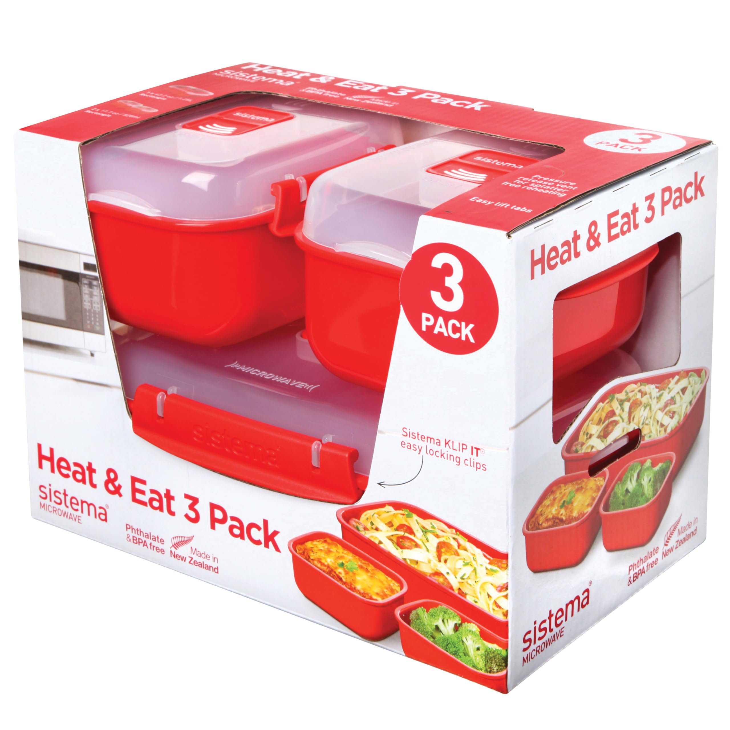 sistema-heat-eat-r-cipients-micro-ondes-empilables-avec-couvercles-tanches-clips image 1