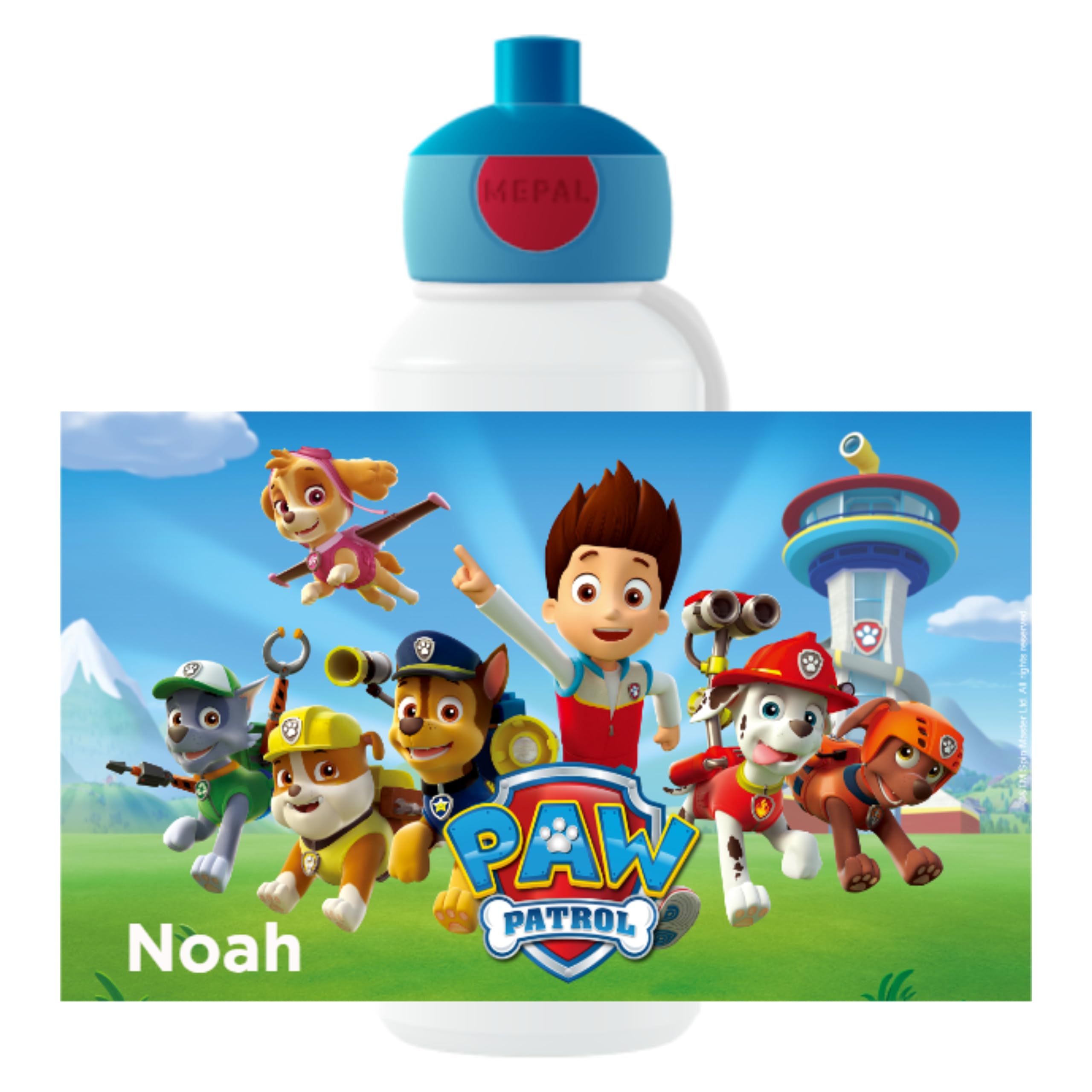 mepal-paw-patrol-gourde-pop-up-campus-400-ml-personnalis-e-avec-pr-nom-anti-fuit image 8