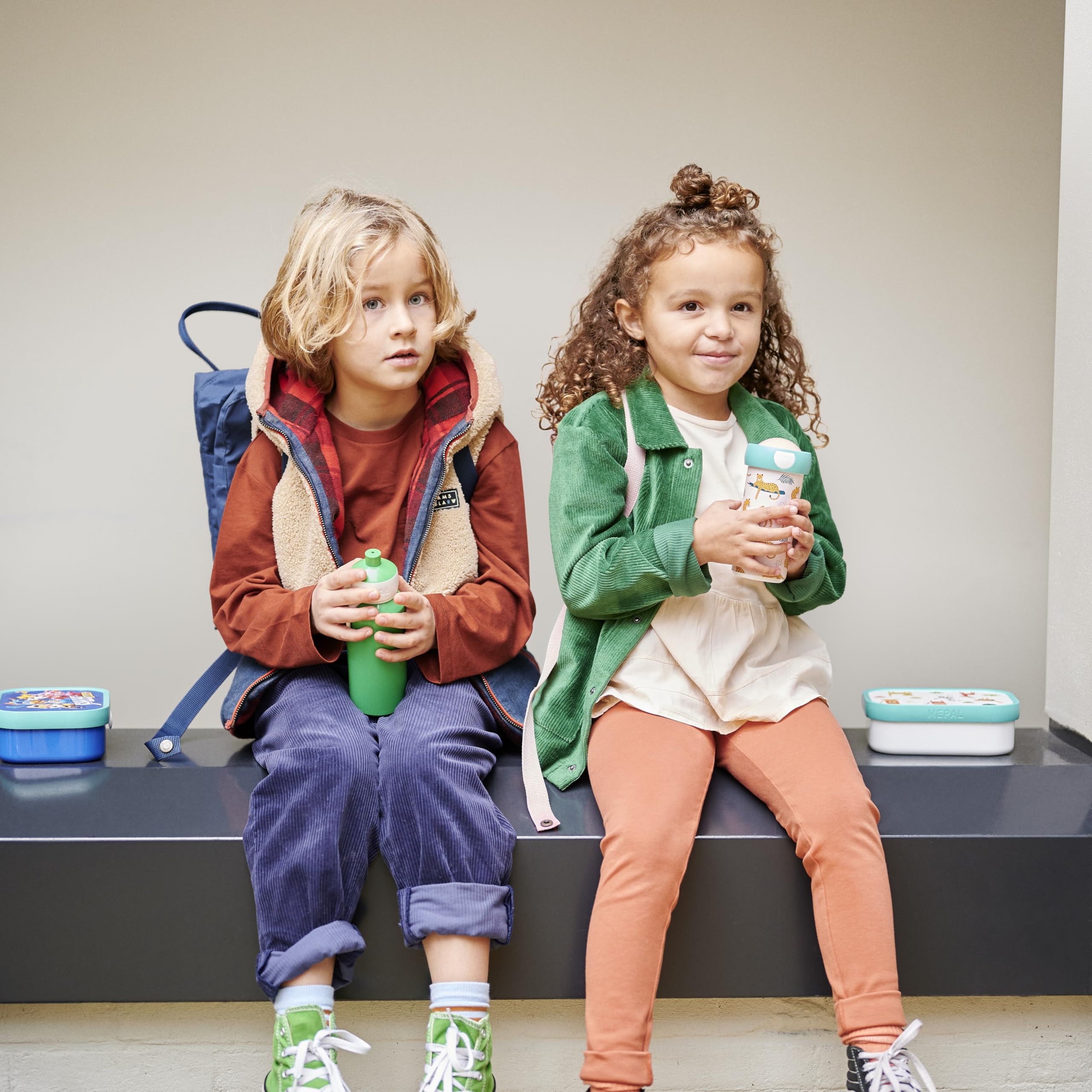 mepal-campus-set-d-jeuner-enfant-bouteille-pop-up-400-ml-panier-repas-750-ml-ave image 5