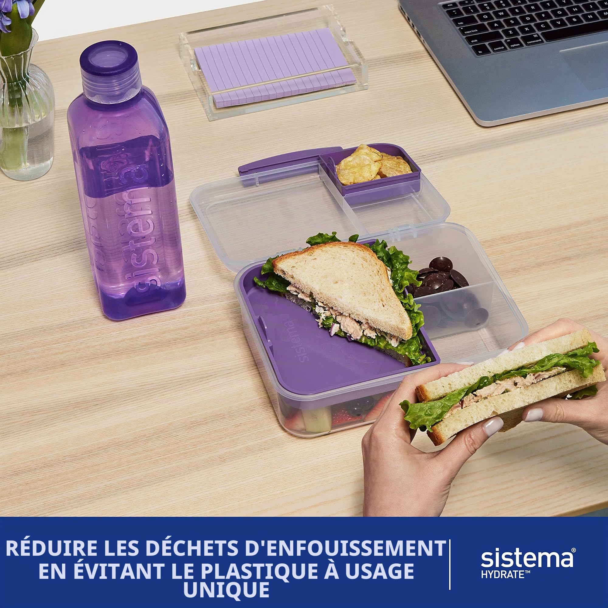 sistema-bouteille-d-eau-carr-e-r-tro-475-ml-sans-bpa-bouchon-tanche-visser-bords image 3