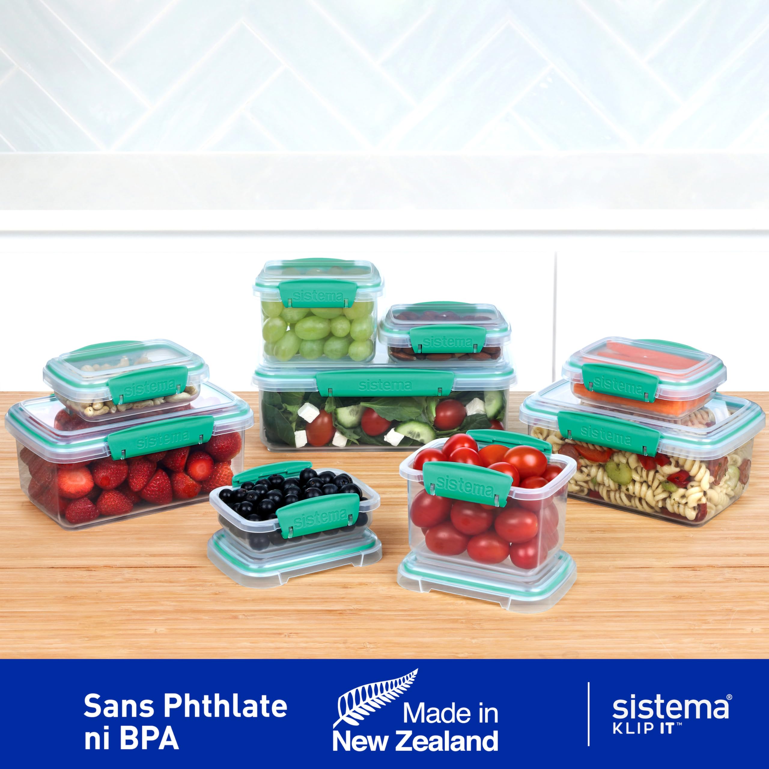 sistema-klip-it-set-de-18-pi-ces-9-bo-tes-couvercles-de-conservation-alimentaire image 7