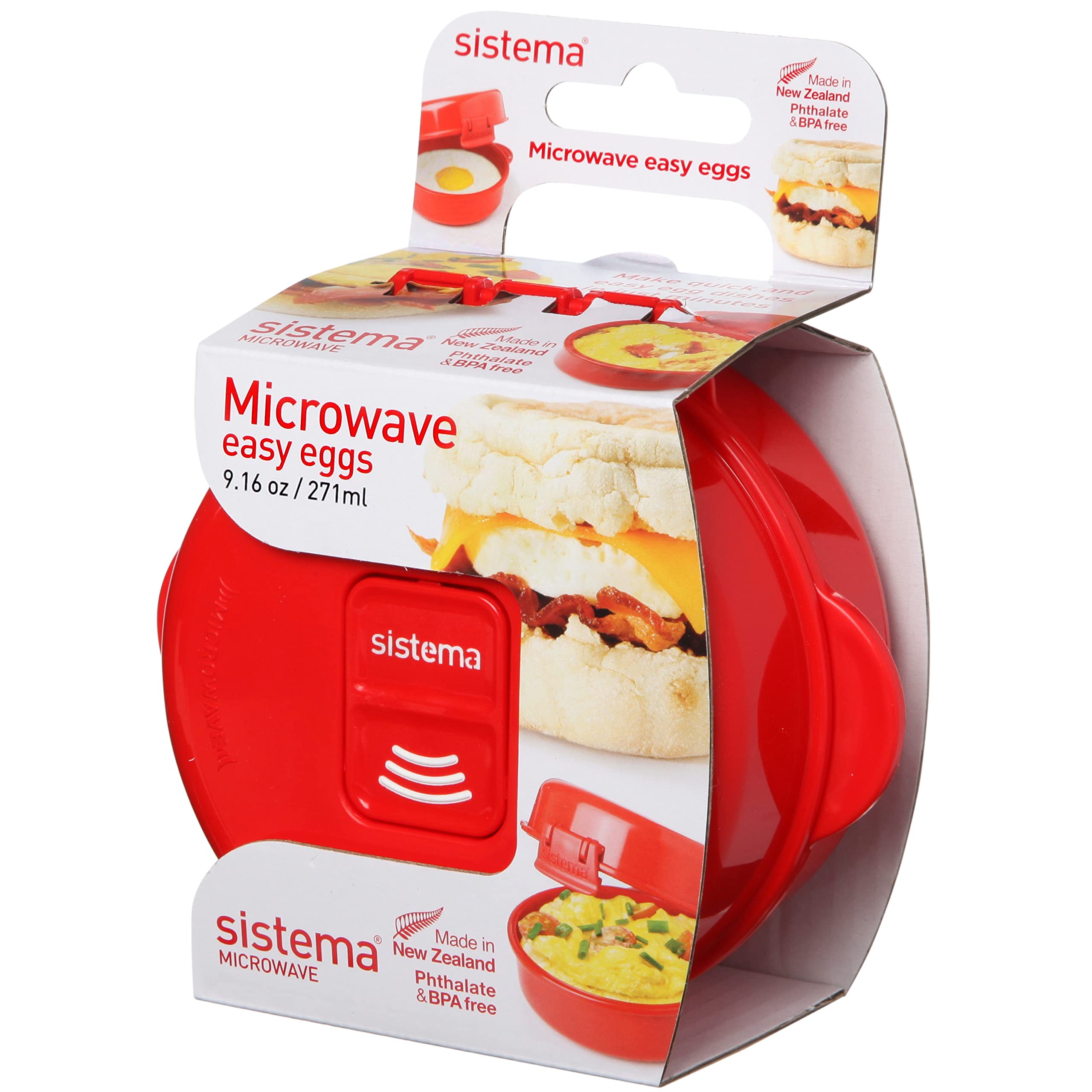 sistema-easy-eggs-r-cipient-ufs-pour-micro-ondes-271-ml-avec-clips-klip-it-et-a- image 1