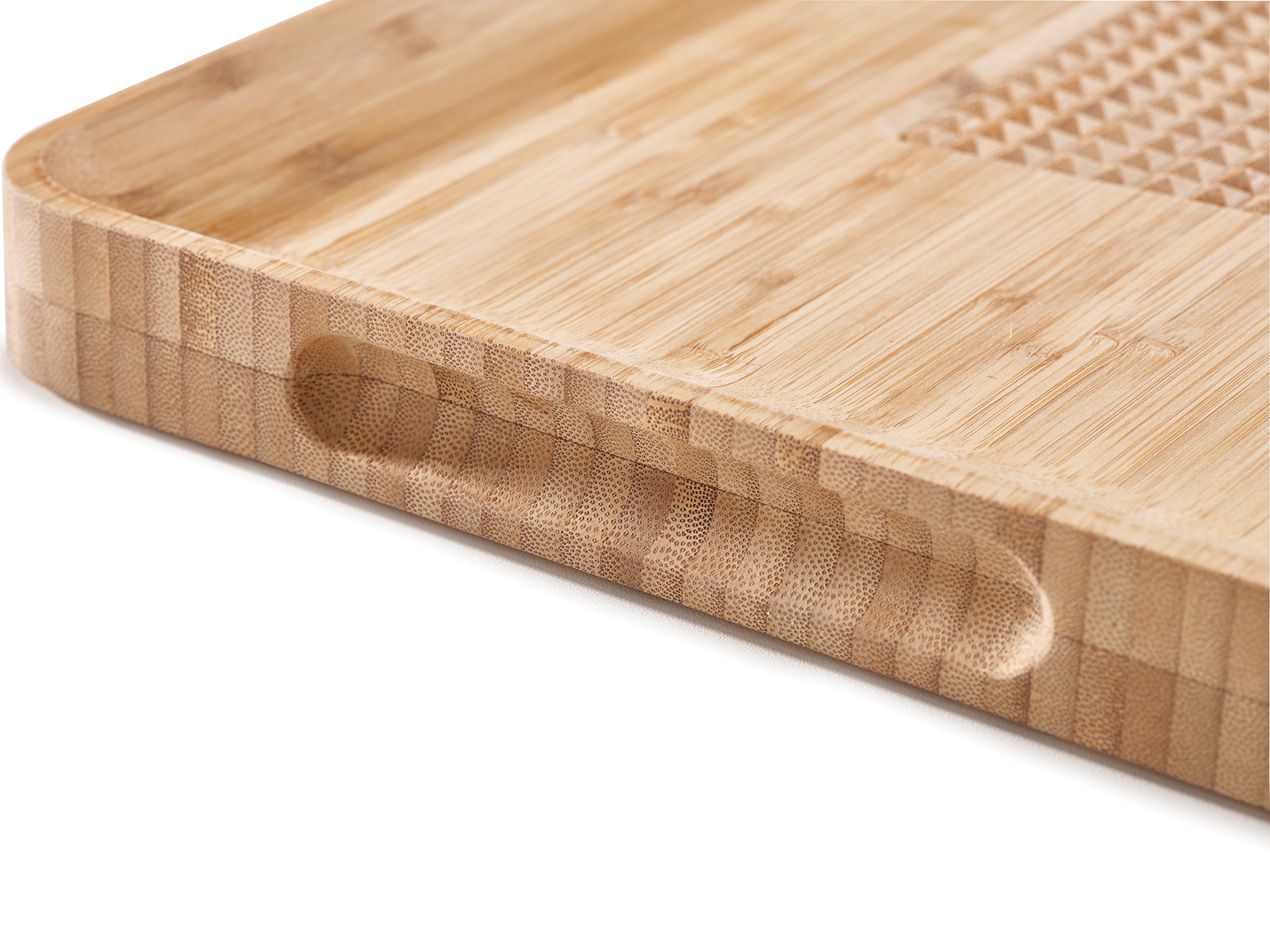 joseph-joseph-cut-carve-plus-planche-d-couper-en-bambou-naturel-avec-grip-centra image 2