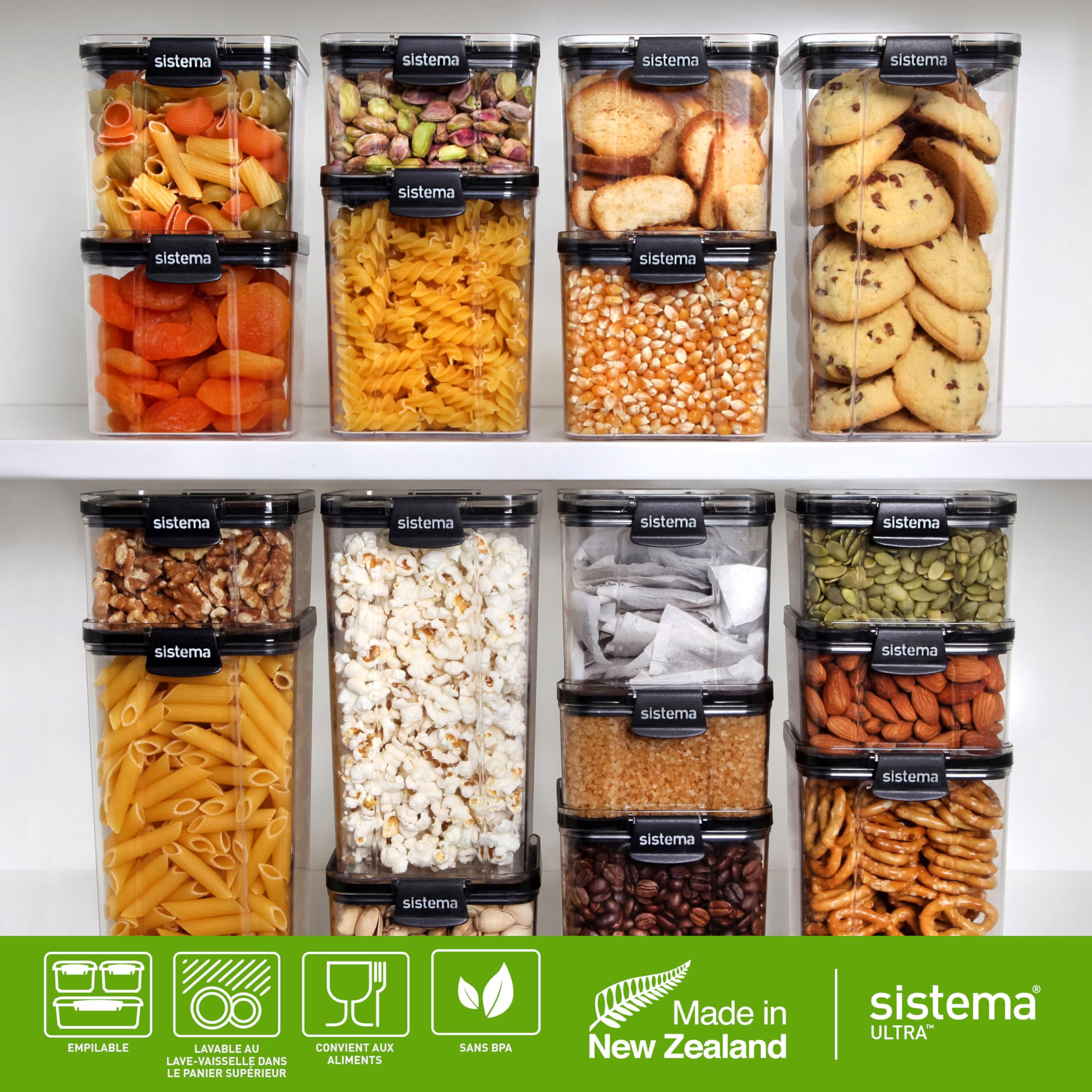 sistema-ultra-set-de-5-bo-tes-de-conservation-alimentaires-herm-tiques-carr-es-t image 6
