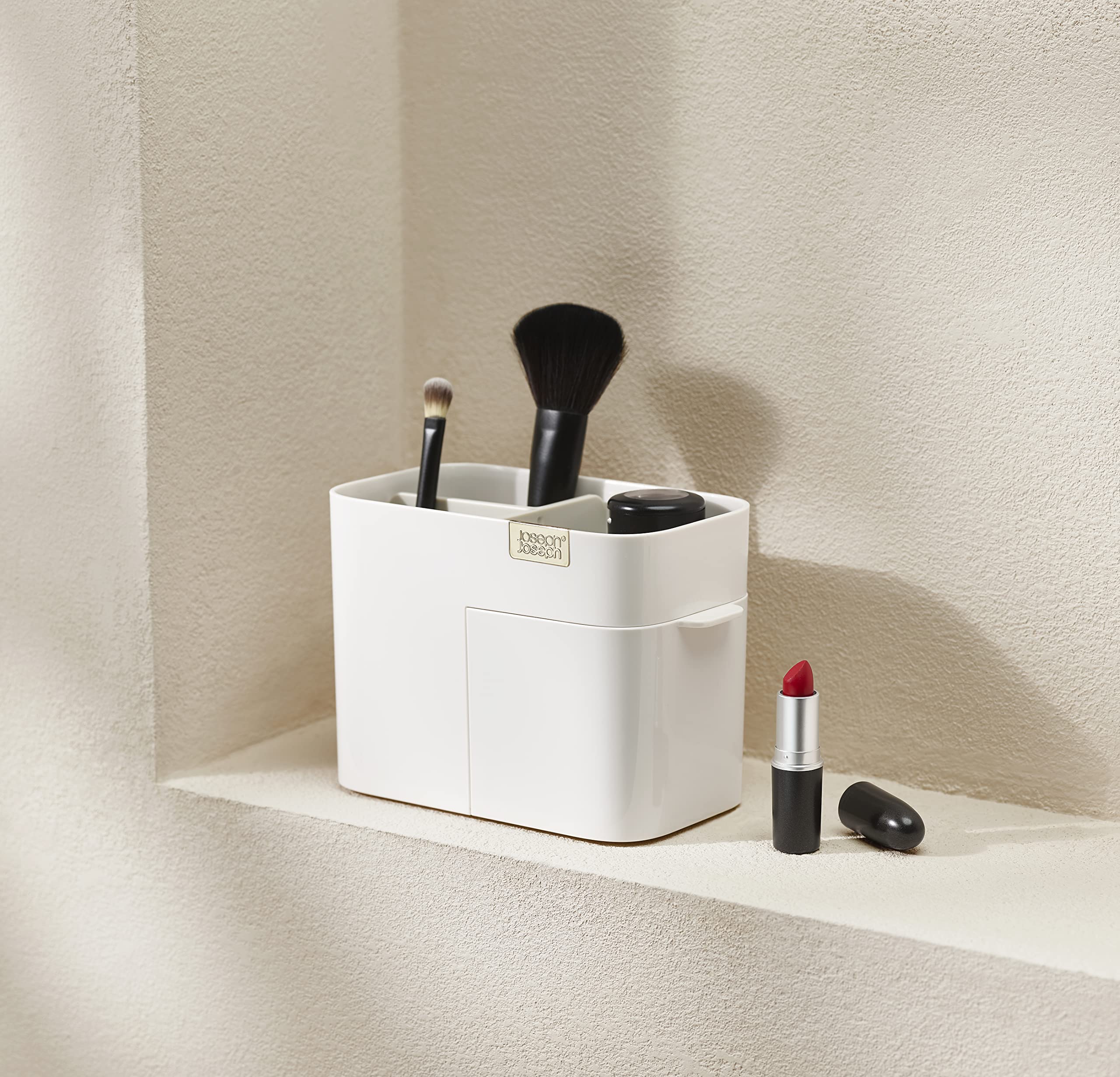 joseph-joseph-viva-organiseur-maquillage-compact-avec-tiroir-fermeture-magn-tiqu image 2