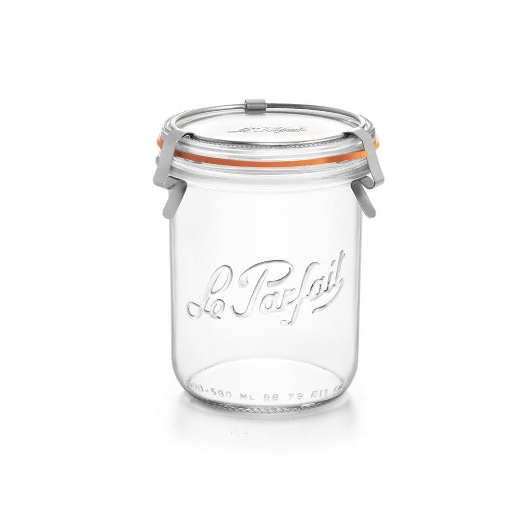 le-parfait-bistrot-bocal-en-verre-avec-clips-inox-amovibles-fermeture-herm-tique image 2