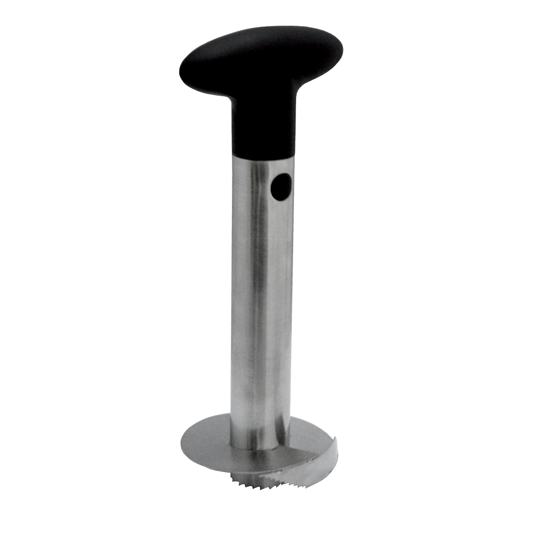 le-parfait-ananasier-en-acier-inoxydable-poign-e-ergonomique-et-lame-dentel-e image 1