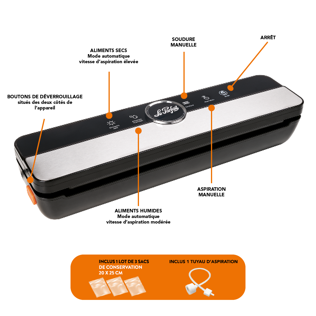 le-parfait-les-essentiels-machine-sous-vide-compacte-130-w-0-5-bar-pour-sacs-rou image 3