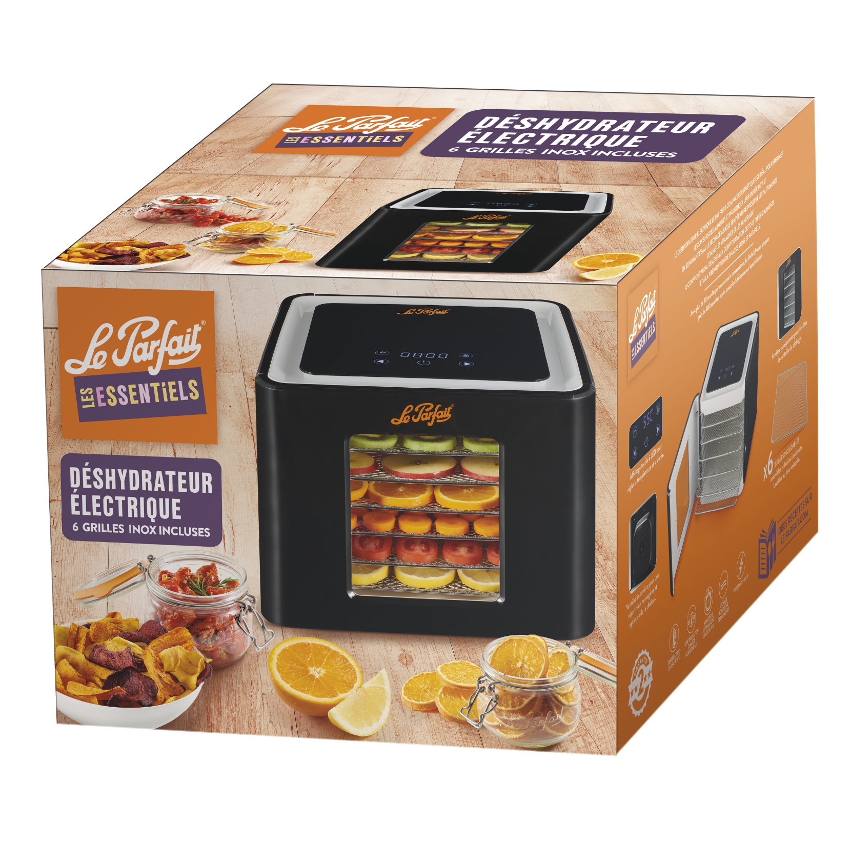 le-parfait-les-essentiels-d-shydrateur-lectrique-400w-6-plateaux-affichage-num-r image 4