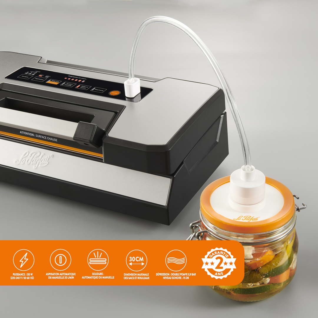 le-parfait-experte-machine-sous-vide-alimentaire-130-w-pour-conservation-intensi image 3