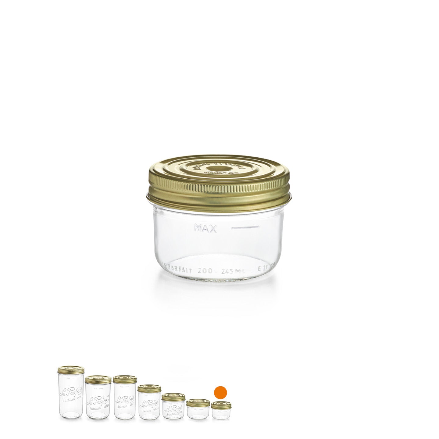le-parfait-lot-de-6-terrines-familia-wiss-en-verre-pour-st-rilisation-p-t-s-et-p image 2